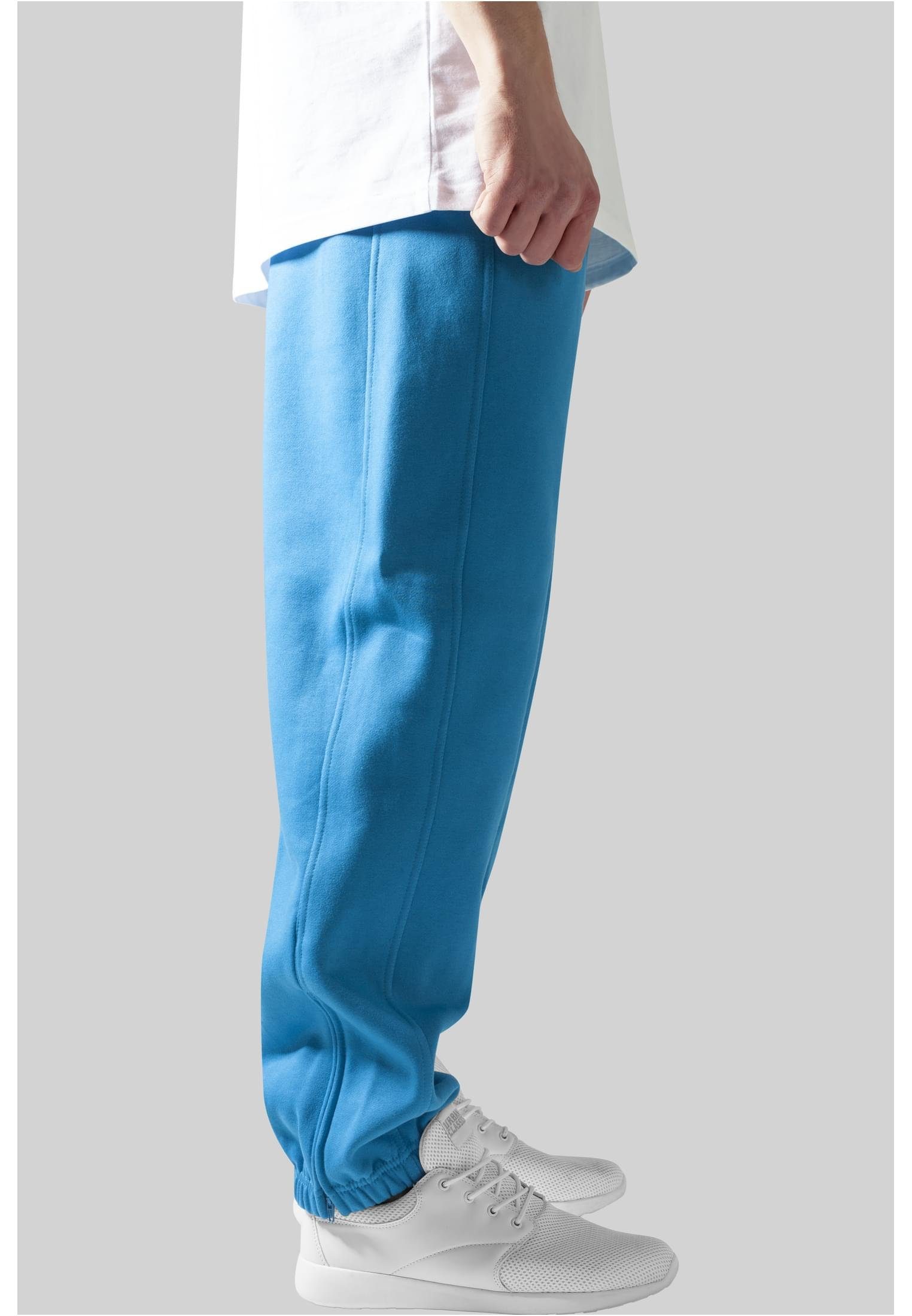 URBAN CLASSICS turquoise Stoffhose Herren Sweatpants (1-tlg)