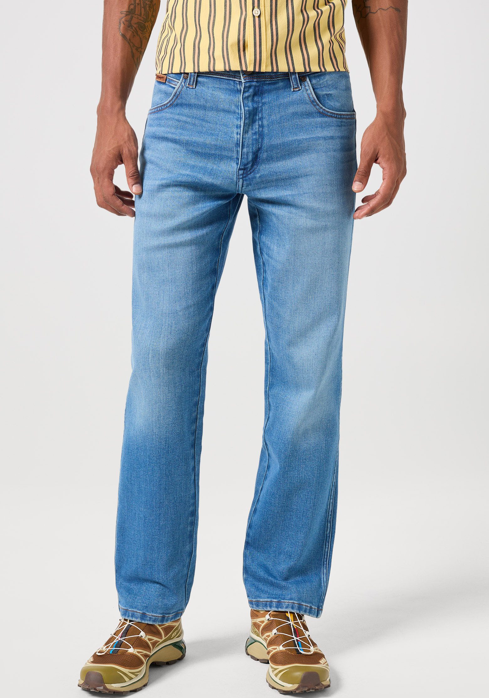 Wrangler Straight-Jeans TEXAS FREE TO STRETCH günstig online kaufen