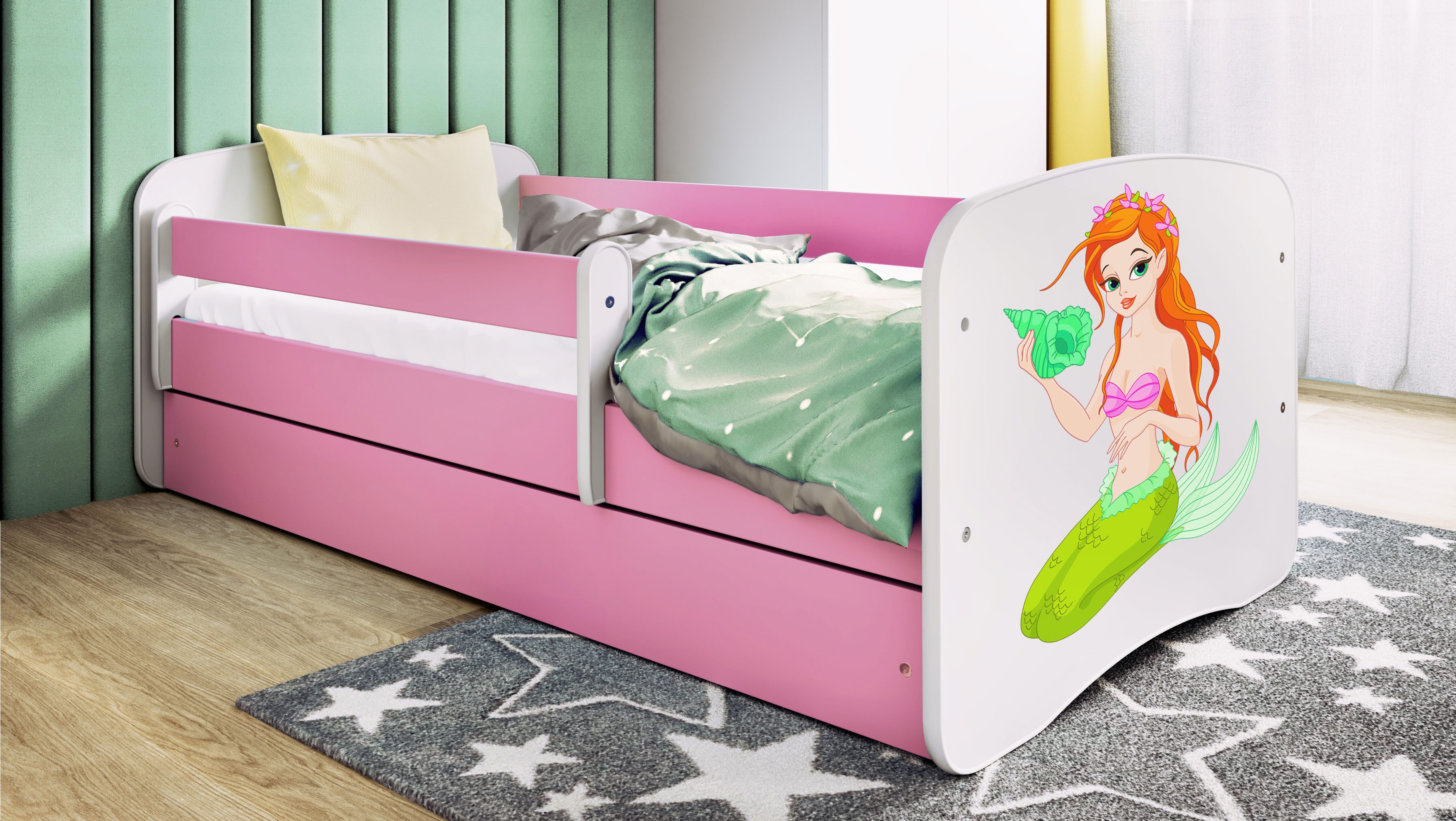 Raumhirsch Furniture Kinderbett 70x140, 80x160, 80x180 cm - Komplettset mit günstig online kaufen