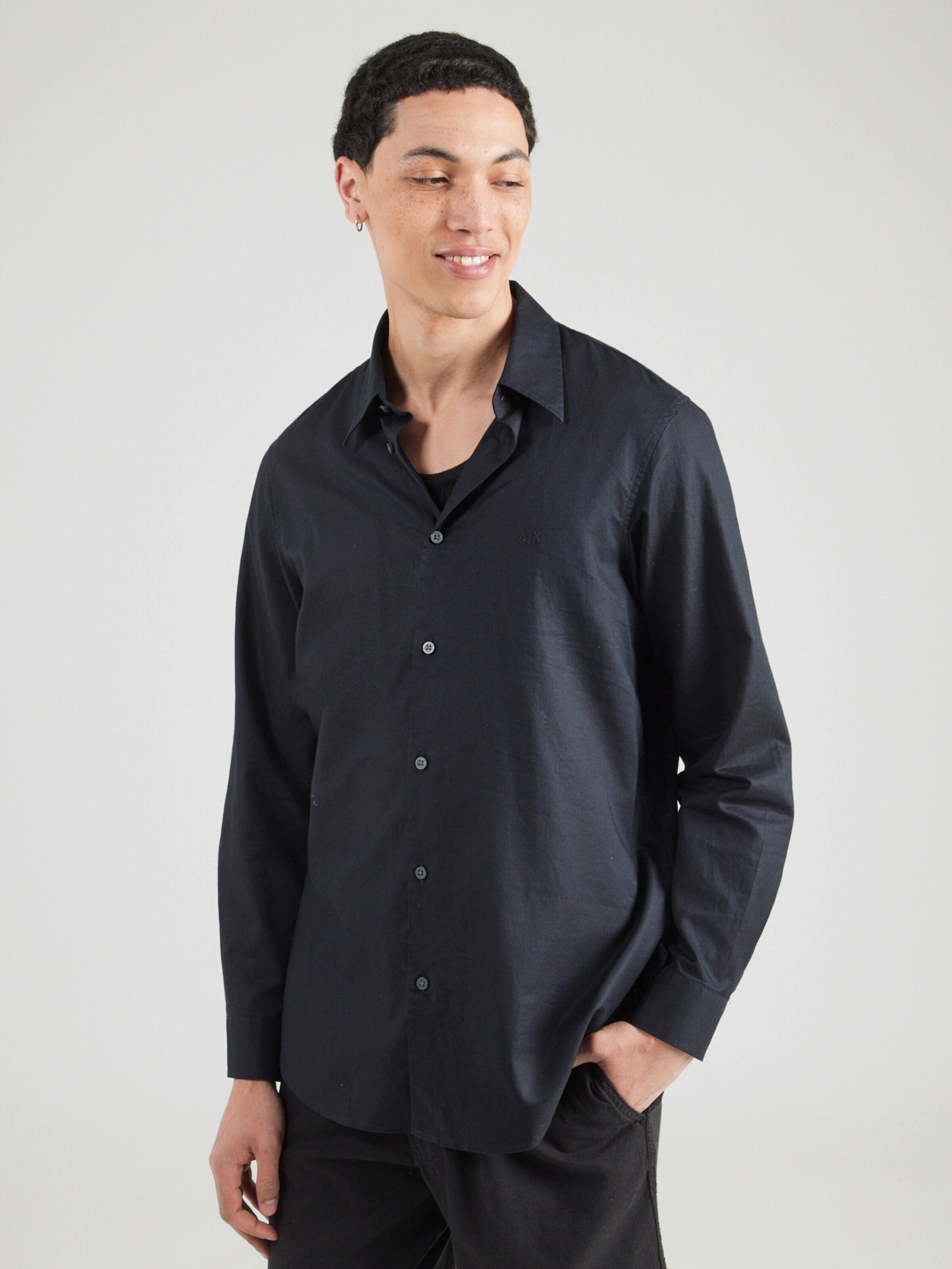 ARMANI EXCHANGE Langarmhemd (1-tlg)