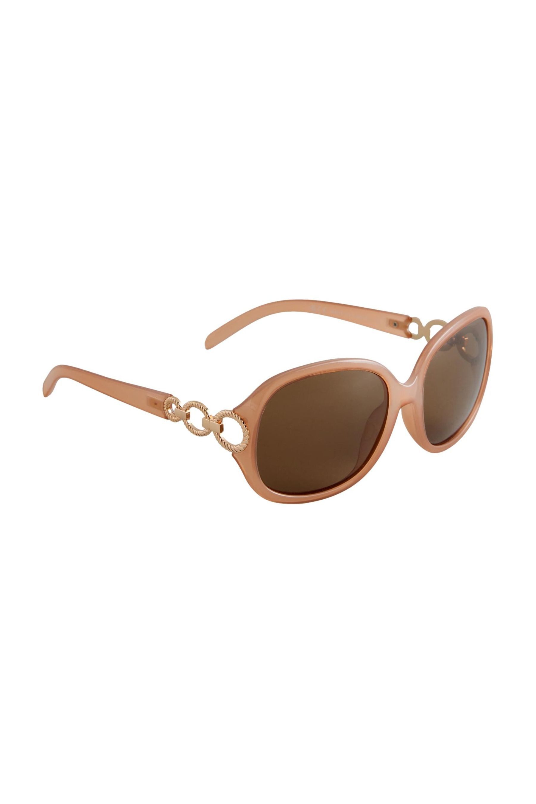 Next Sonnenbrille Eckige Sonnenbrille mit Bügeldetail günstig online kaufen