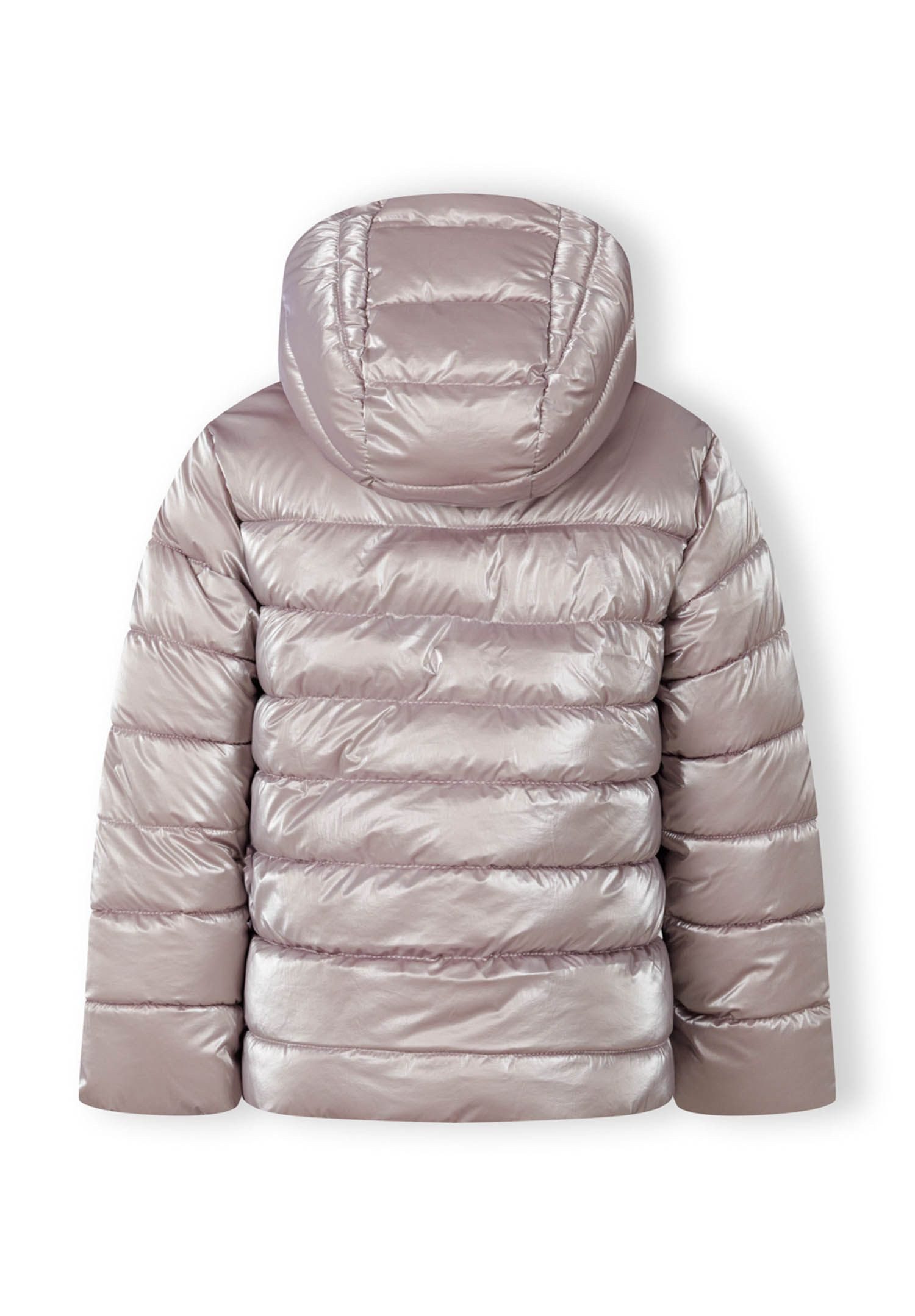 MINOTI Winterjacke Gefütterte Steppjacke mit Kapuze und Aufnäher am Ärmel (9m-8y) trendiger Aufnäher am Ärmel