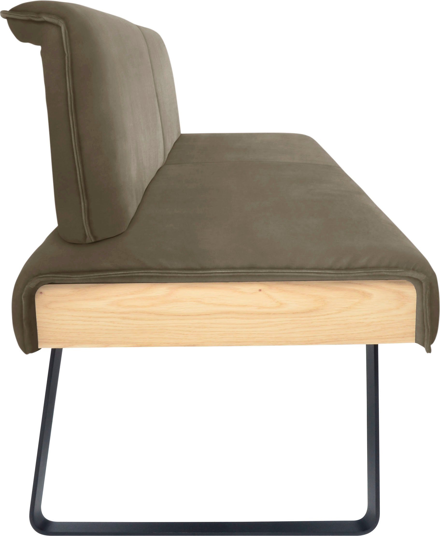 cm II, Deseo Komfort Sitzbank oder 173 K+W 196 Rückenneigungsverstellung, mit gepolstert Wohnen Breite & in