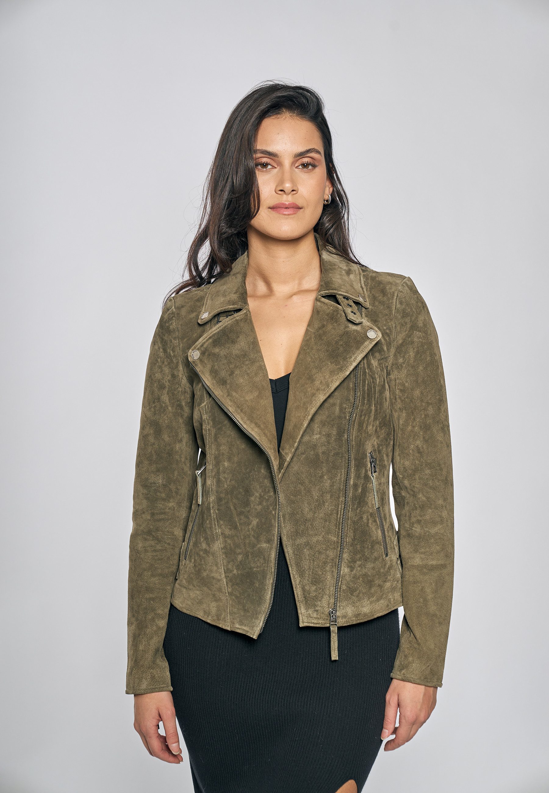 Freaky Nation Lederjacke Taxi Driver-FN