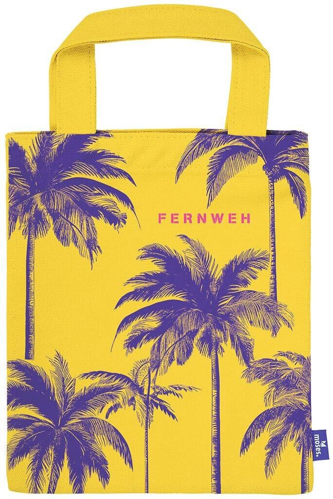 moses Shopper Fernweh - Büchertasche Palmen