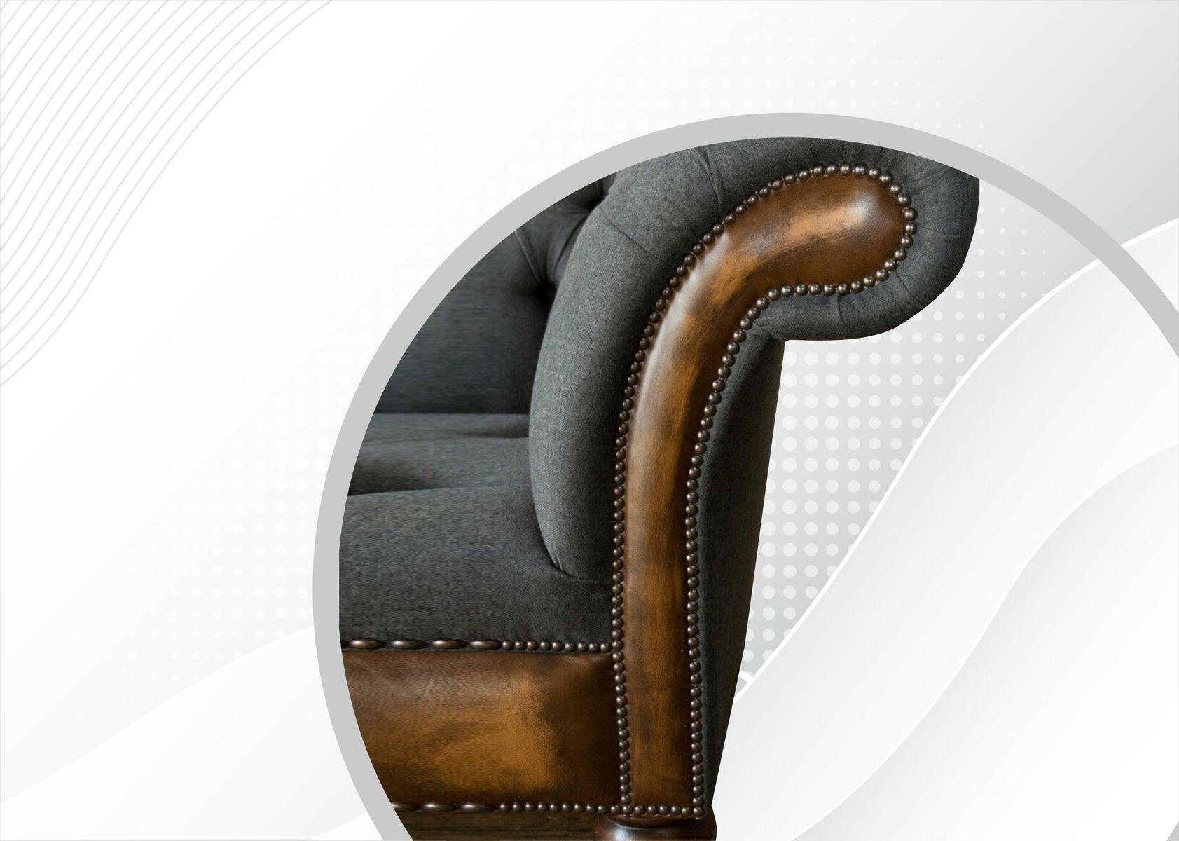 Chesterfield Design Chesterfield-Sofa, Sofa JVmoebel cm 3 225 Sitzer Couch