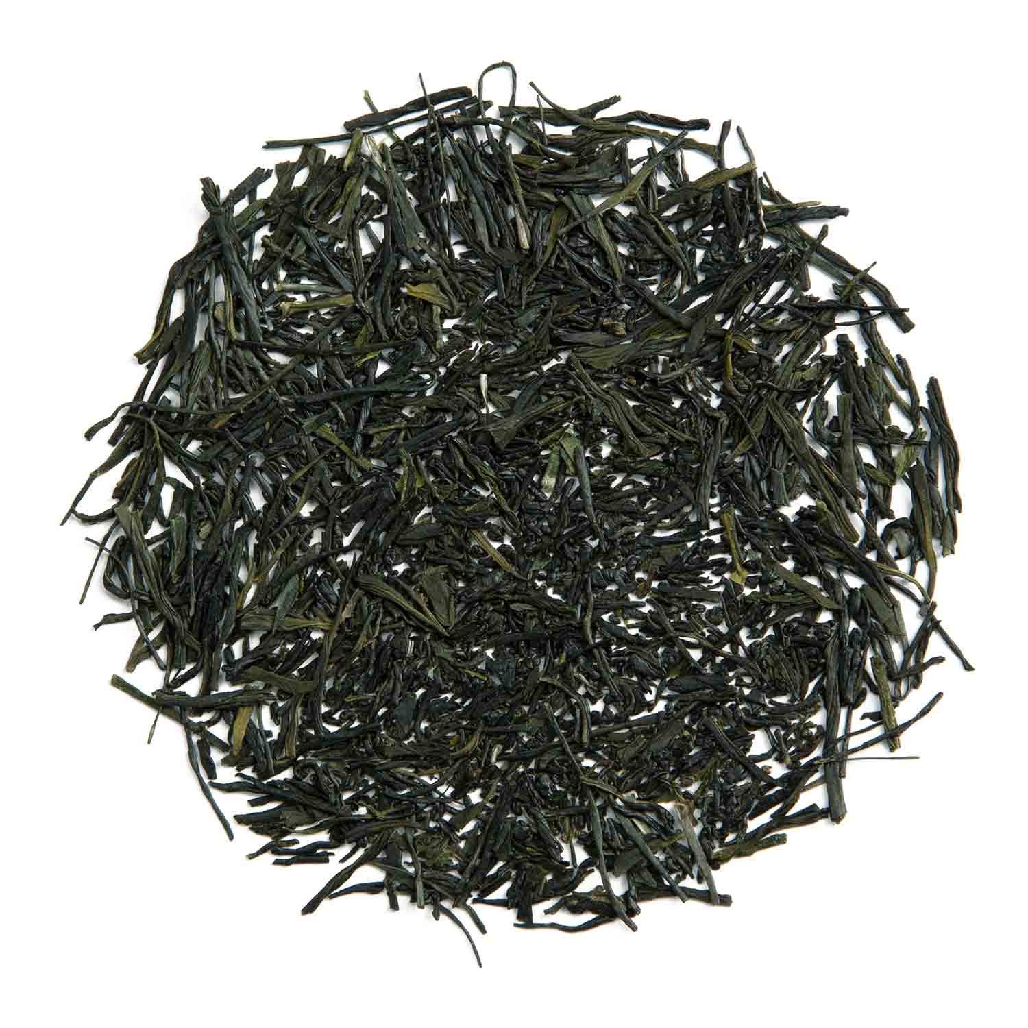 tea exclusive Tee Sunrouge Red, Grüner Tee, Japan, 80g, kräftig und intensiv mit fruchtigen, säuerlichen Noten und der für Sun