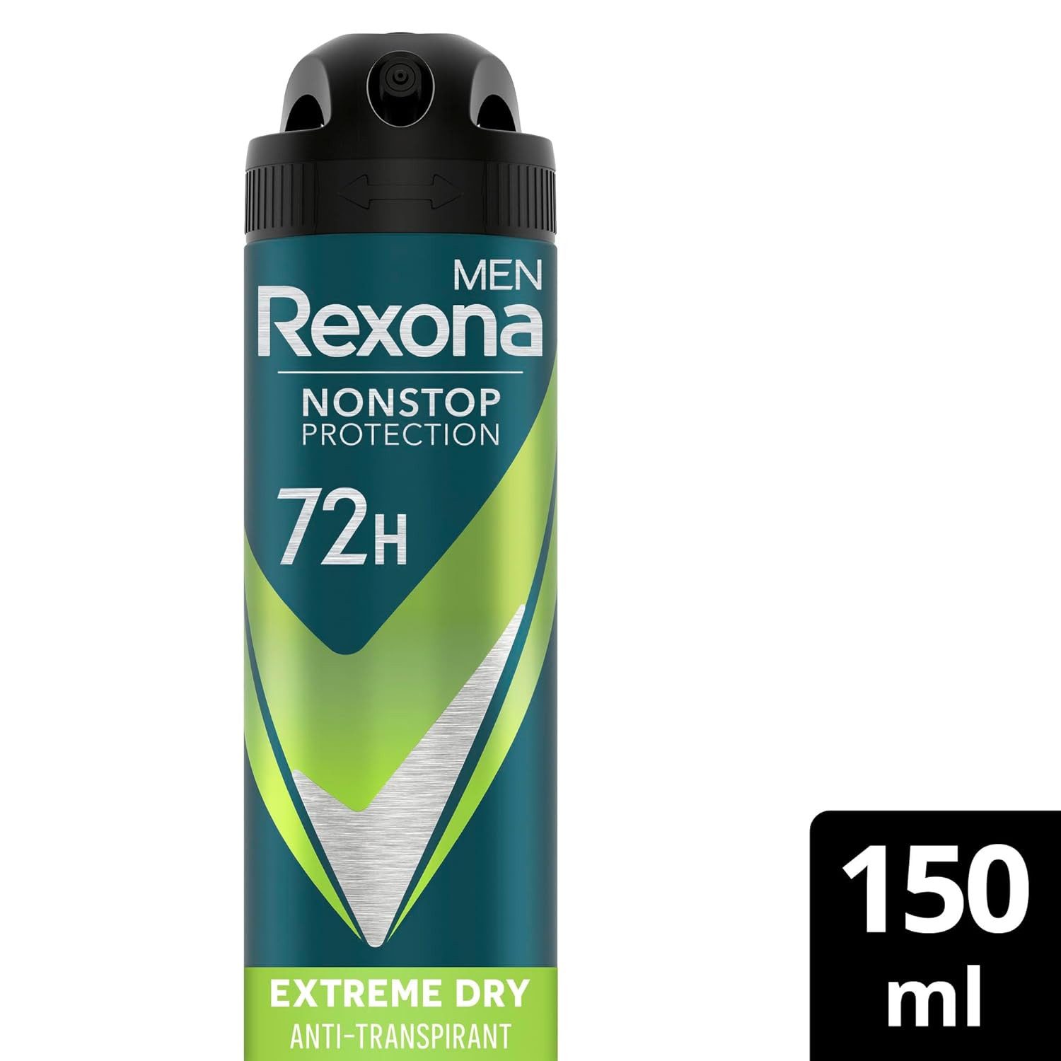 Rexona Deo-Spray 6x Rexona Men Nonstop Protection Deospray Extreme Dry 150 ml, 6-tlg., Anti Transpirant mit 72 Stunden Schutz vor Schweiß und Körpergeruch