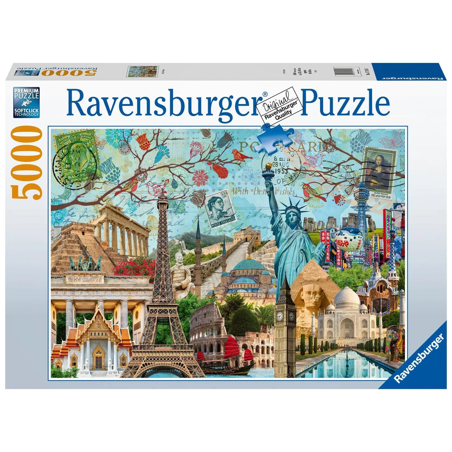 Ravensburger Puzzle Ravensburger Puzzle 17118 Big City Collage 5000 Teile, 5000 Puzzleteile