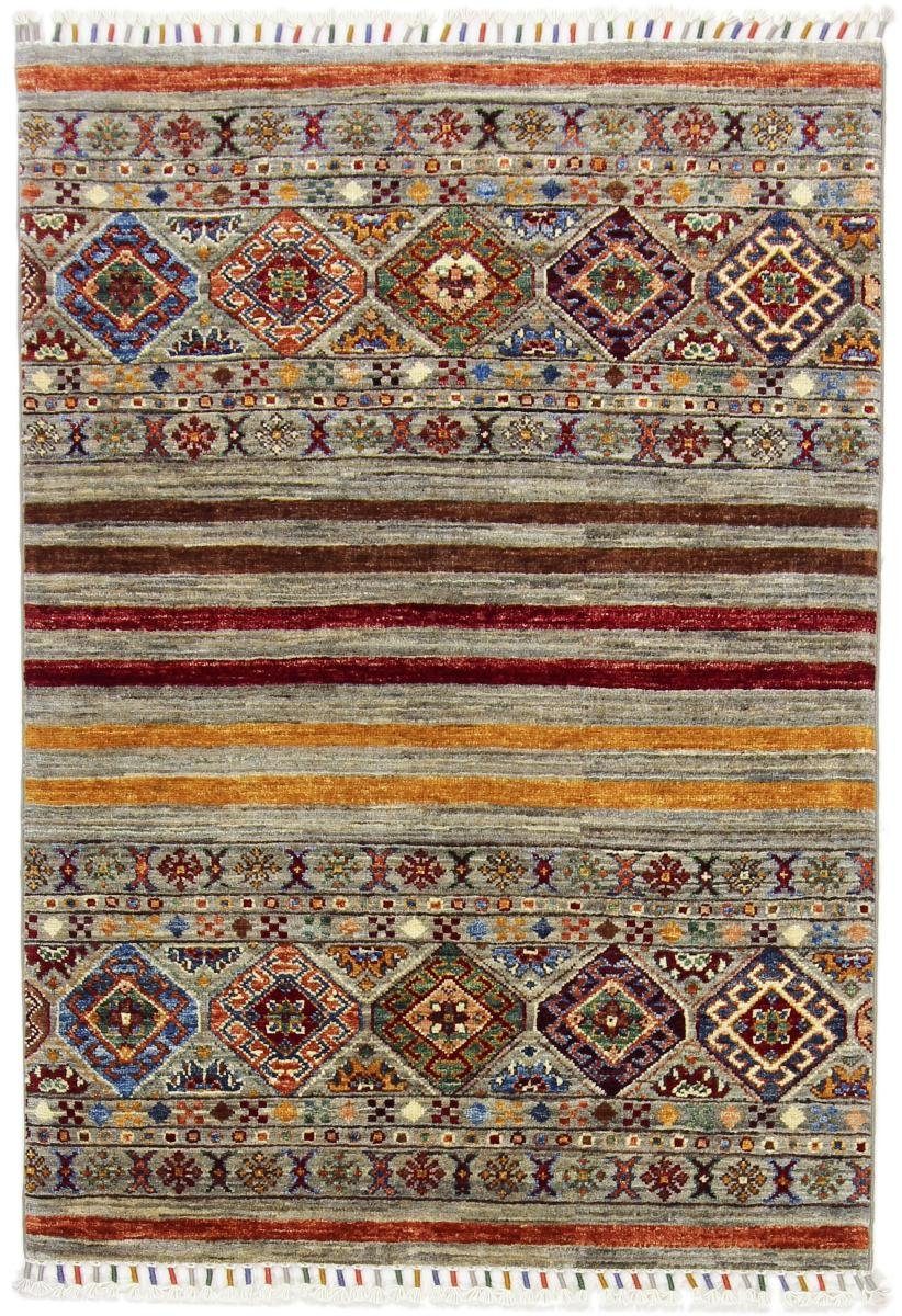 Orientteppich Arijana Shaal 83x120 Handgeknüpfter Orientteppich, Nain Trading, rechteckig, Höhe: 5 mm