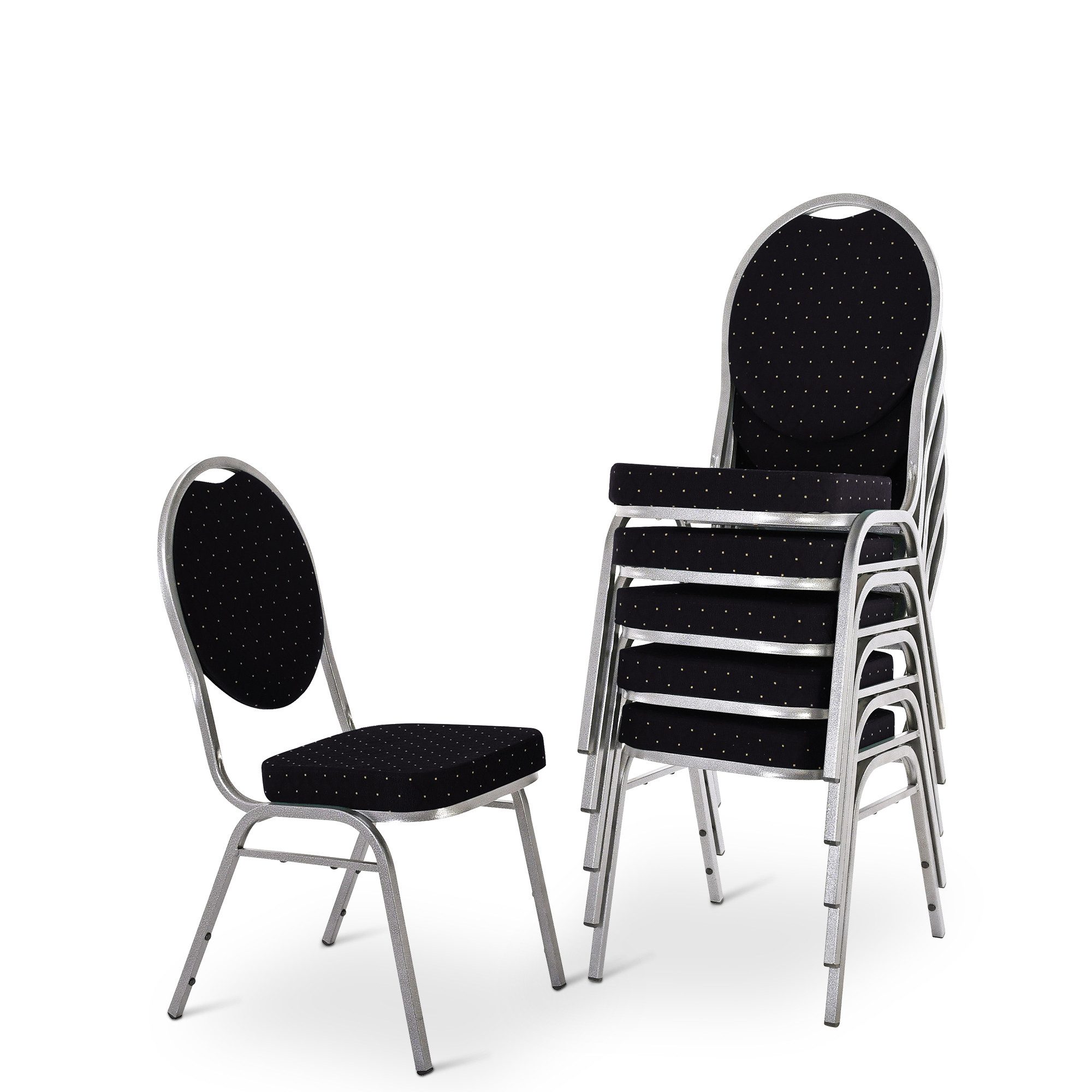 Raburg Stapelstuhl Bankettstuhl, stapelbar, für Konferenz, Seminar & Wartez günstig online kaufen