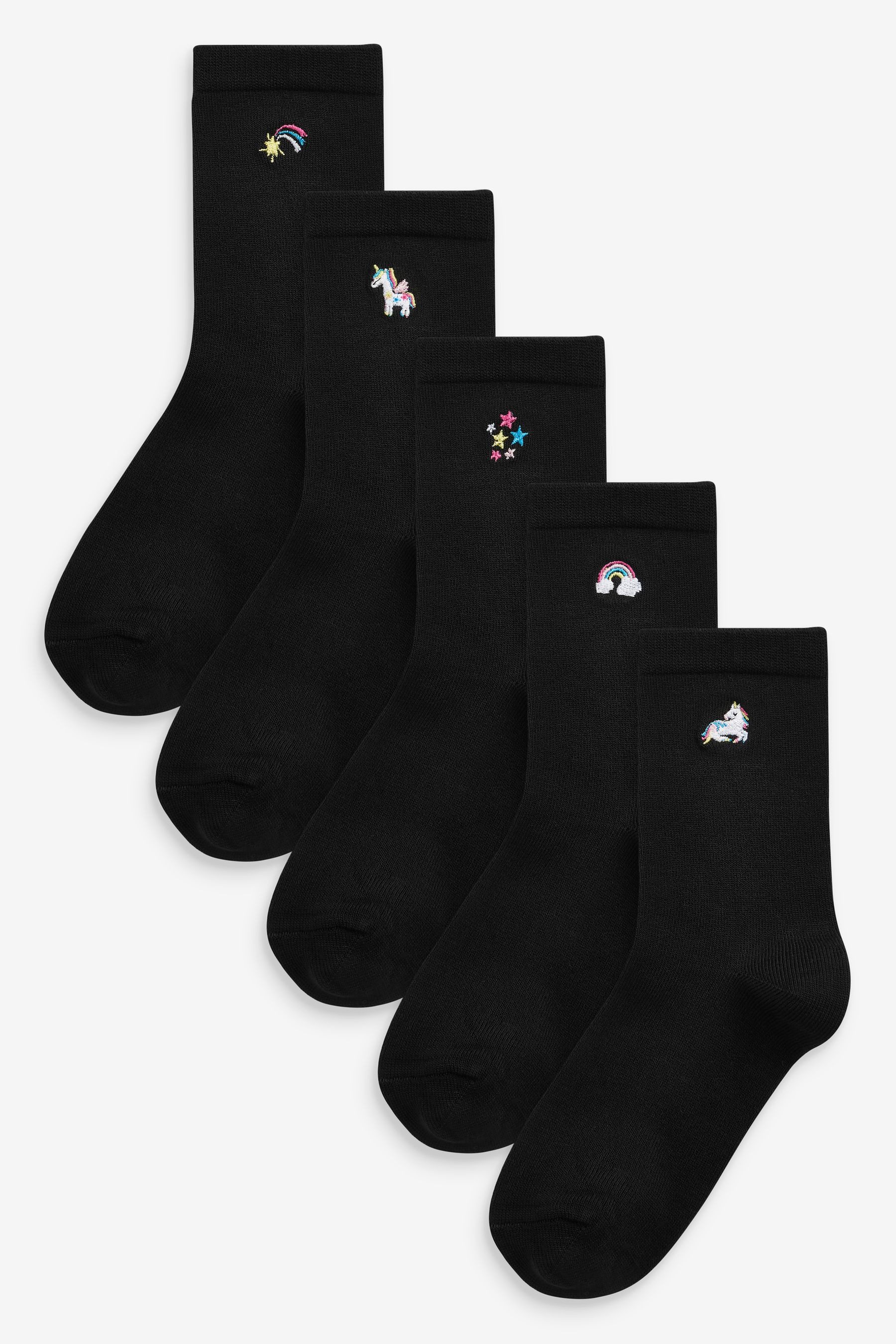 Next Kurzsocken Knöchelsocken mit weicher Haptik im 5er-Pack (5-Paar)