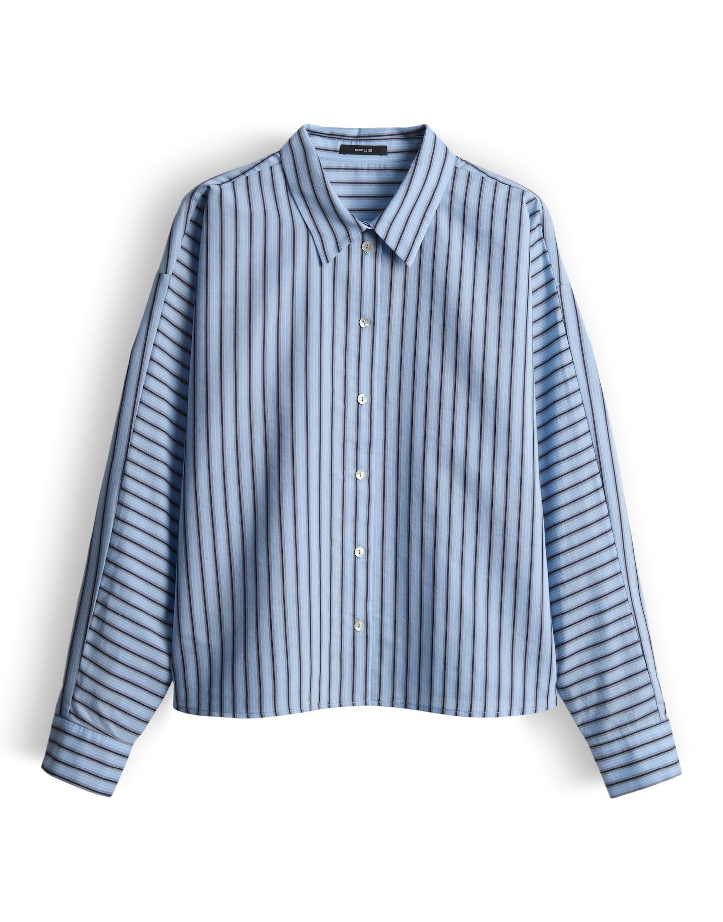 OPUS Langarmbluse FOHO Regular mit mehrfarbigen Streifen lockere Passform, günstig online kaufen