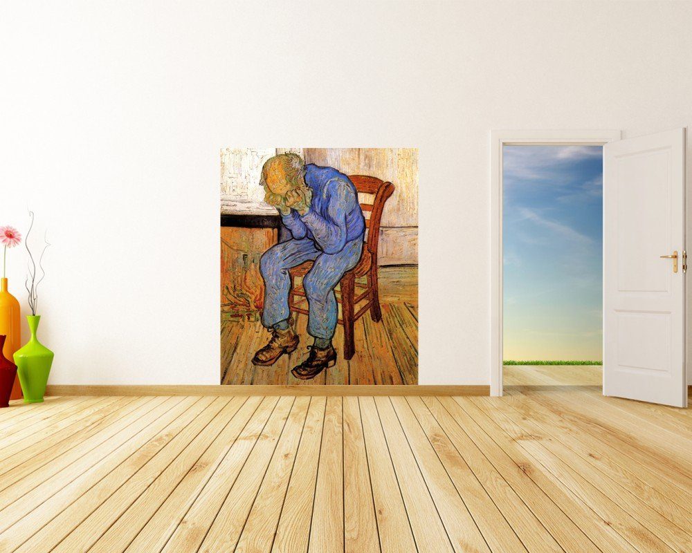 Bilderdepot24 Glasbild, Fototapete Vincent van Gogh Alte Meister An der Schwelle der