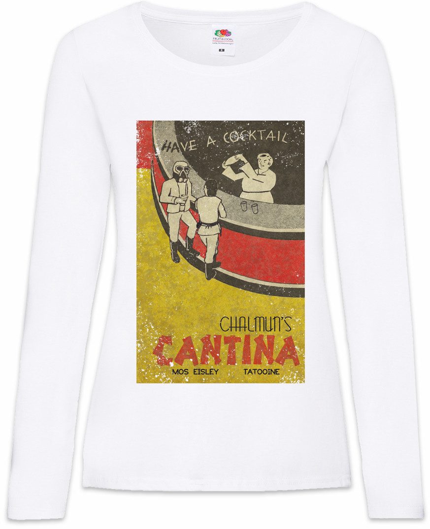 Langarmshirt Chalmun's Cantina Vintage I Damen Langarmshirt Star Krieg Movie Der