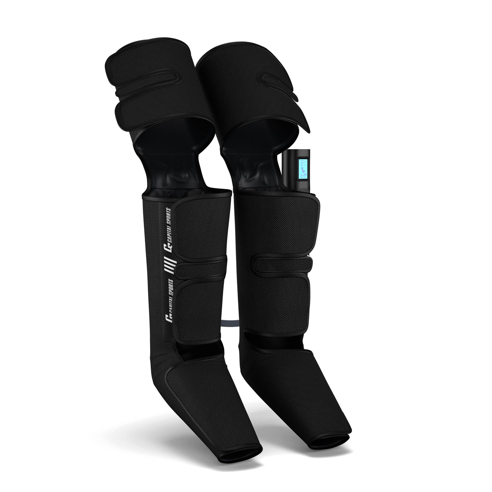 Capital Sports Massagegerät ReCrest, Set, Set, Beine Massager gerät 3 Intensitätsstufen Timer