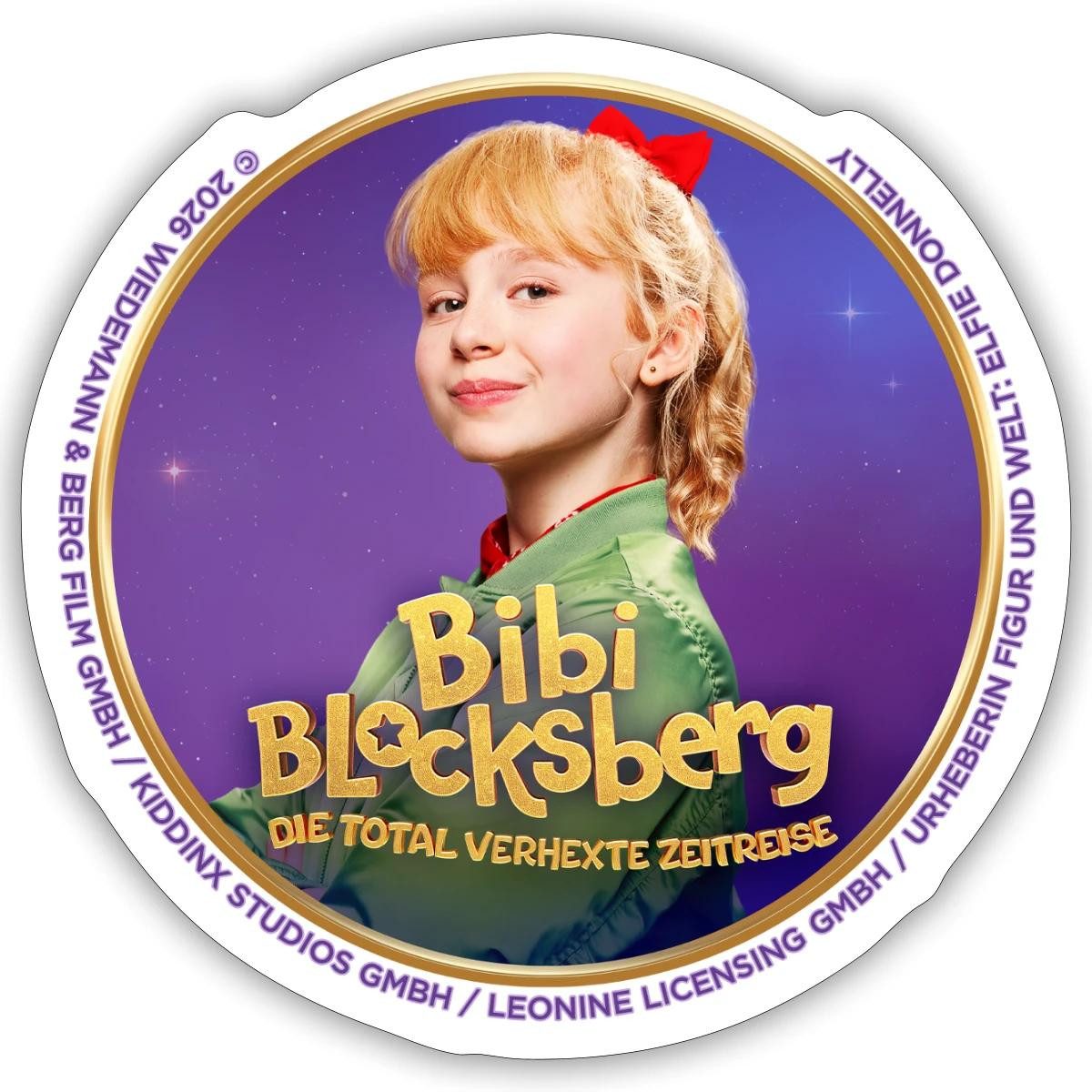 Spreadshirt Aufkleber Bibi Blocksberg Film Verhexte Zeitreise Logo Sticker Aufkleber