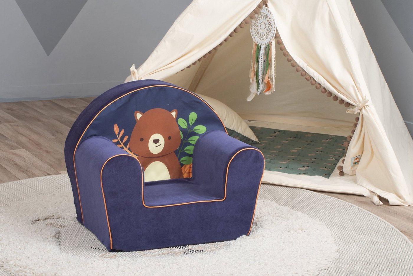 Knorrtoys® Sessel »Happy bear«, für Kinder, Made in Europe-kaufen