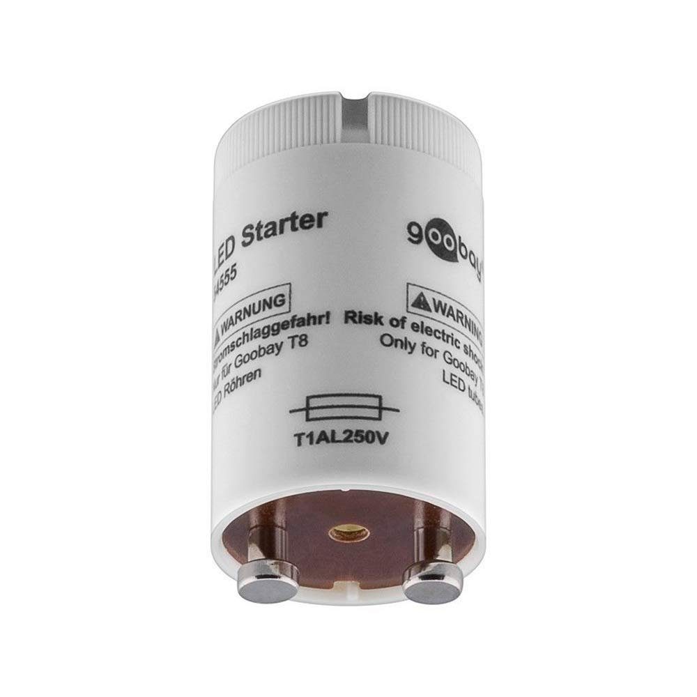 Goobay LED-Leuchtmittel Goobay 54555 LED Starter, Für LED Röhre T8, 2er Set günstig online kaufen