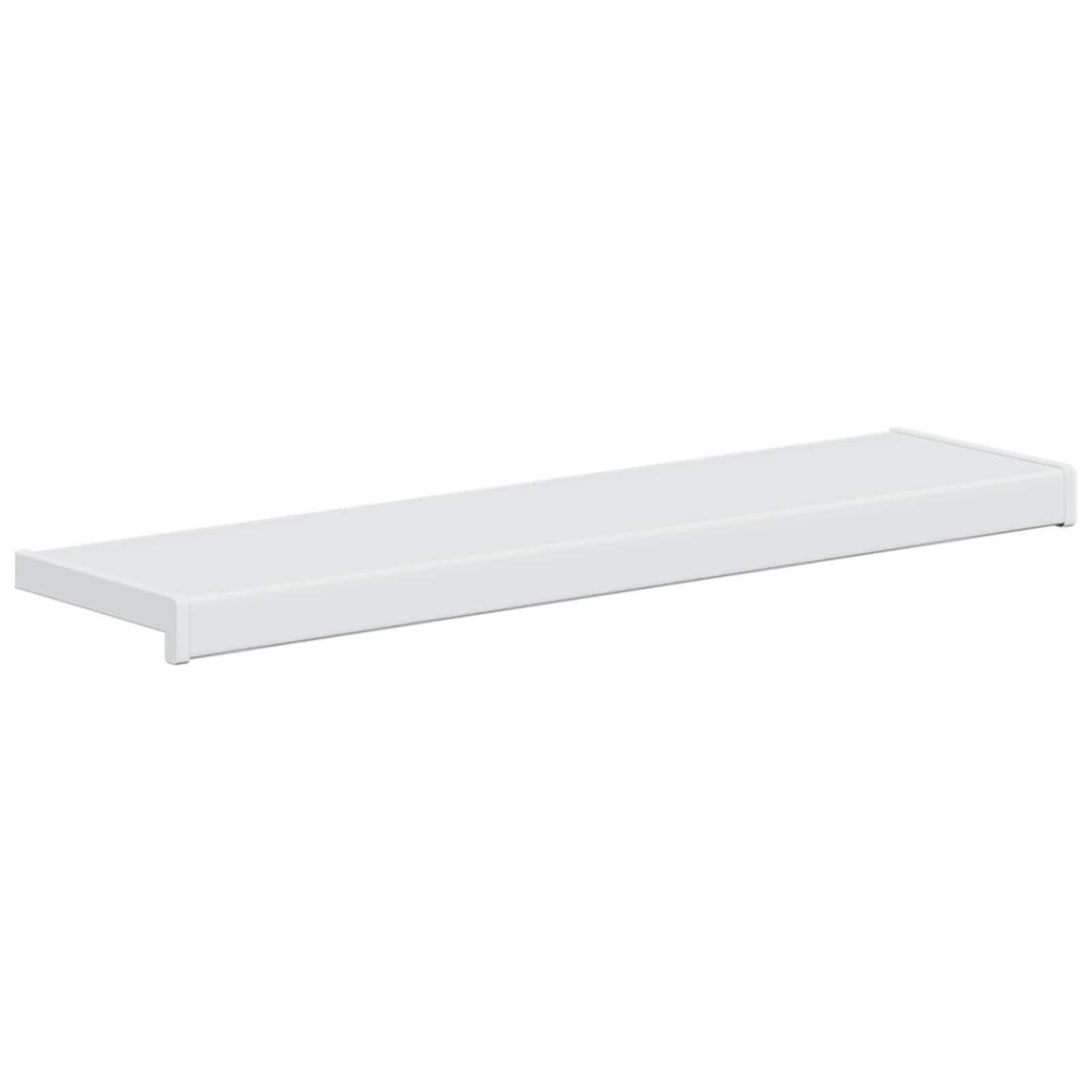 vidaXL Fensterbank Fensterbank Weiß 80 x 20 x 4,5 cm PVC
