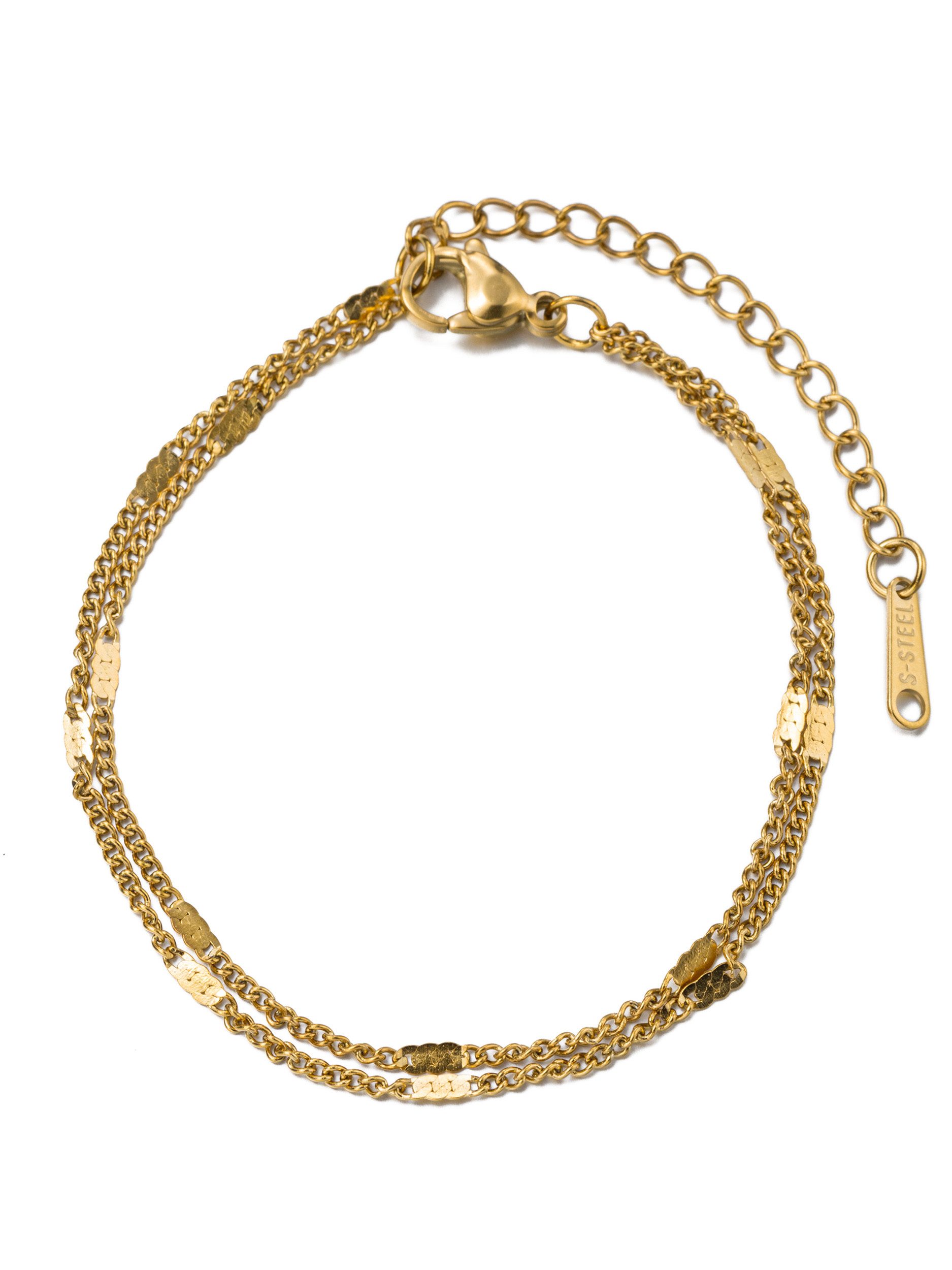 Aniston JEWELRY & WATCHES Armband Schmuck Geschenk Edelstahl Armschmuck Armkette, Made in Germany