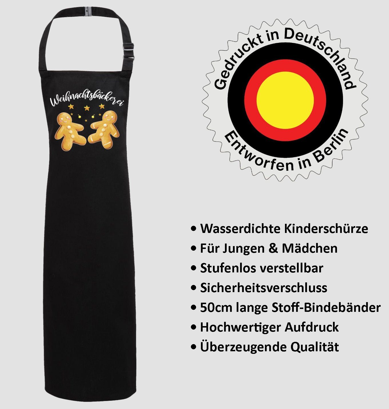 Youth Designz Kochschürze Wasserdichte Kinder Schürze günstig online kaufen