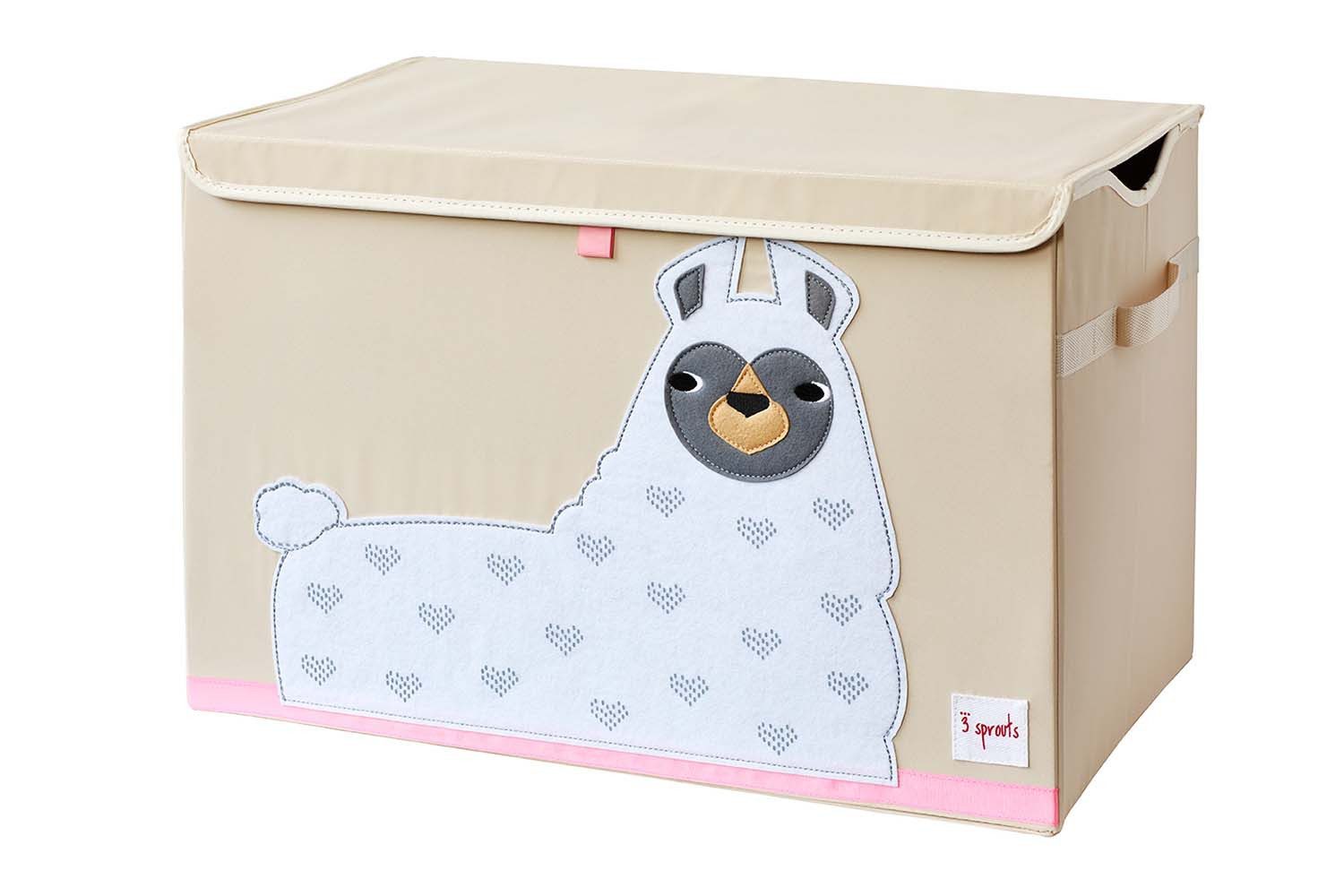 3 Sprouts Aufbewahrungsbox 3 Sprouts - Aufbewahrungskiste Lama