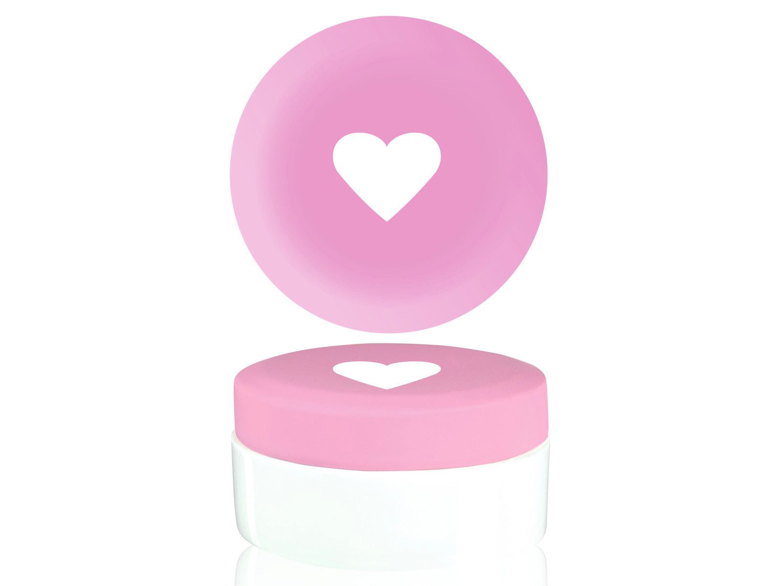 ASA SELECTION Vorratsdose beauty for you Dose Herz pink 10cm, Porzellan