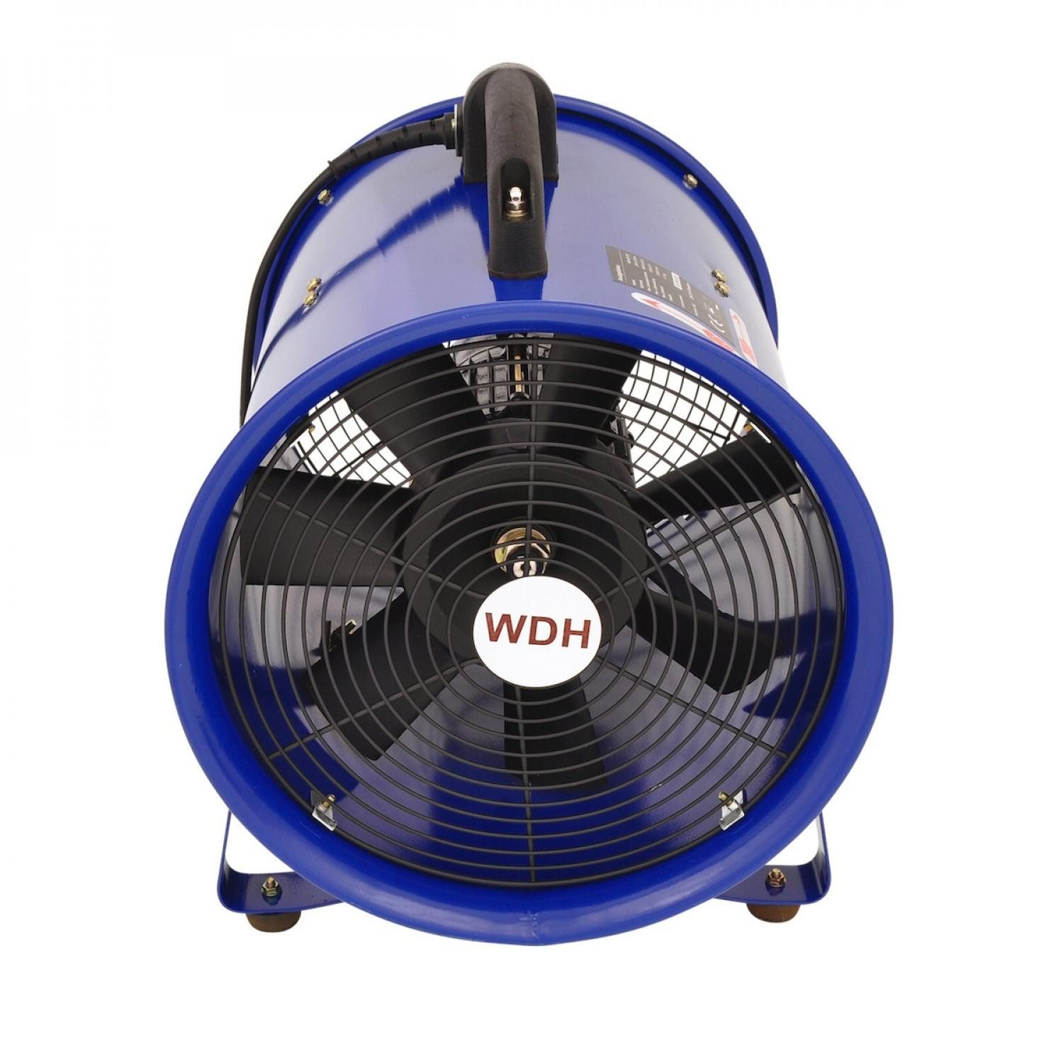 WDH Bodenventilator Axialgebläse WDH-SHT28, Geräuscharmer Betrieb