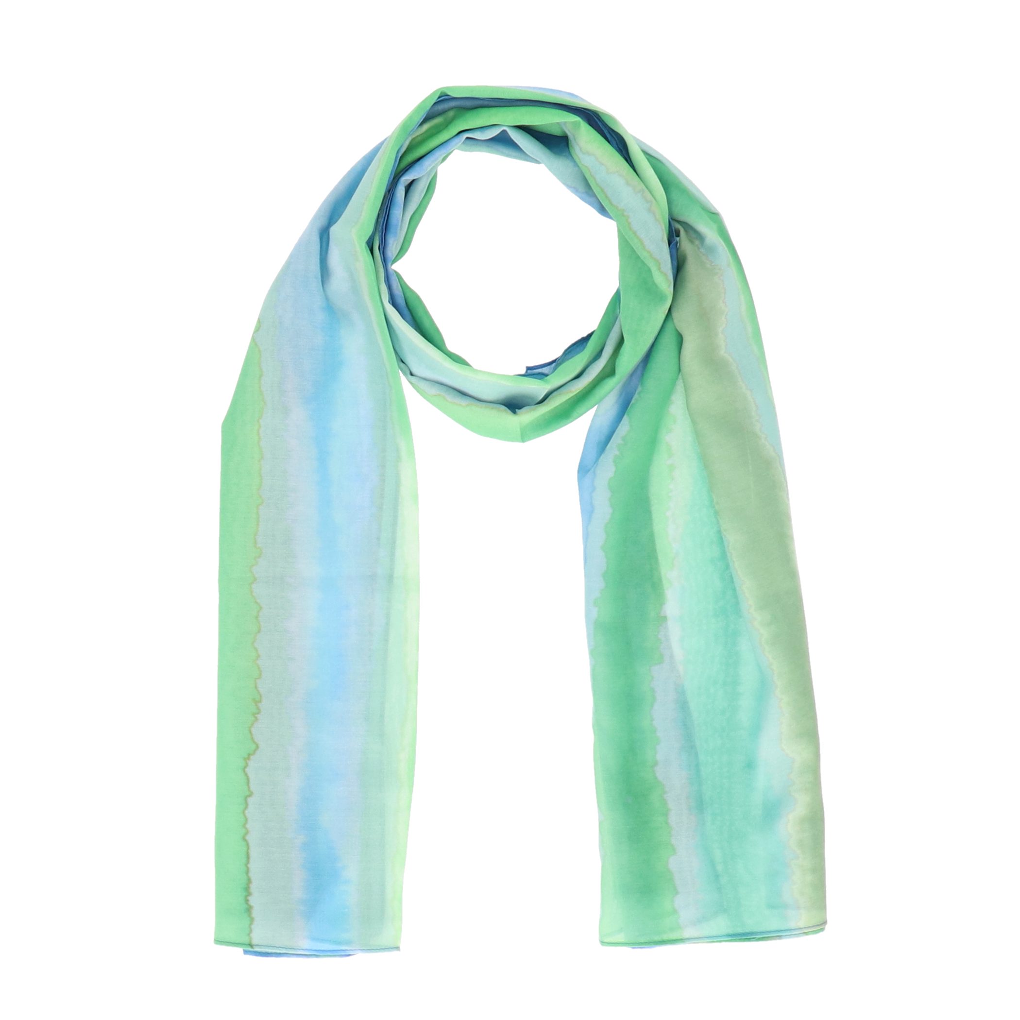 halsüberkopf Accessoires Modeschal Curvy Stripes, mit Aquarellstreifen