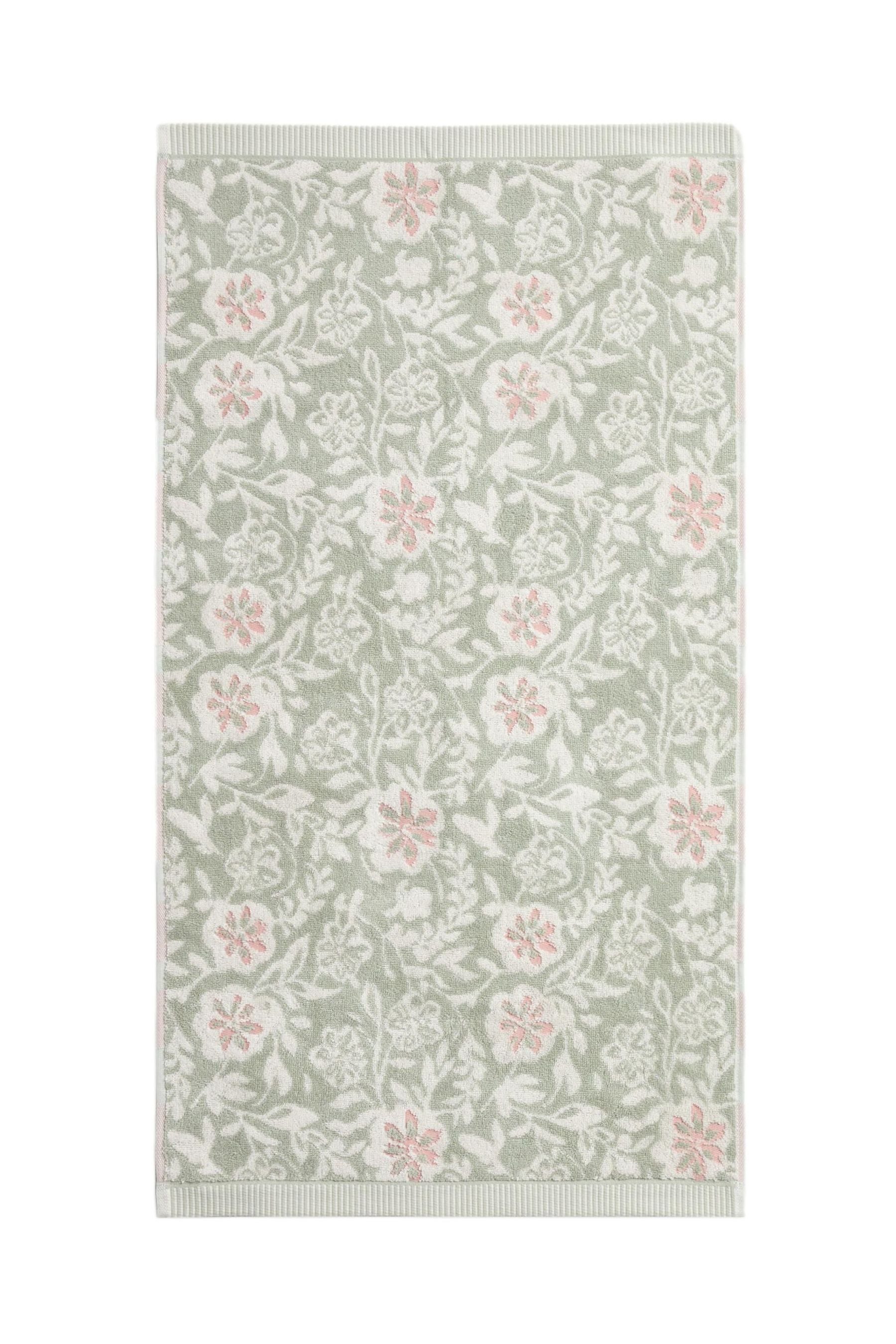 Next Handtuch Handtuch aus 100 % Baumwolle Blumenmuster, (1-St) günstig online kaufen