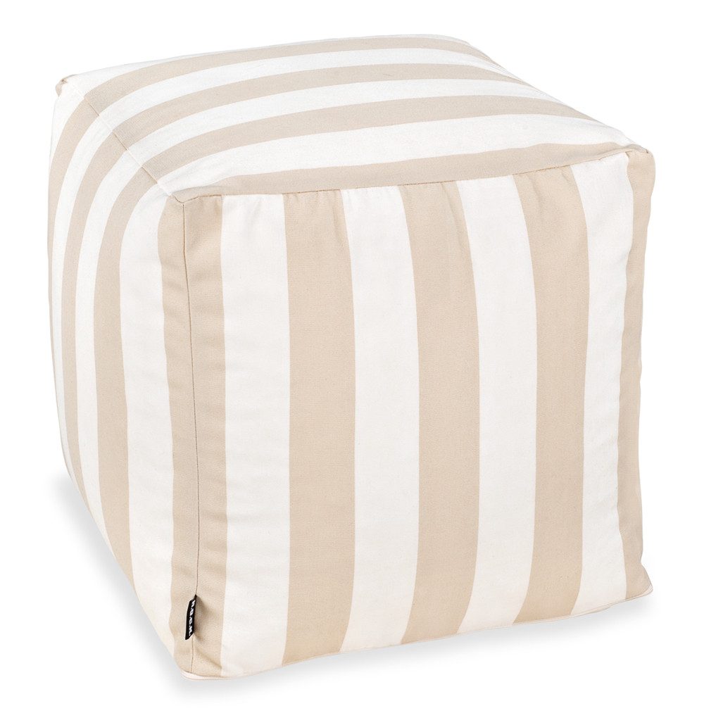 H.O.C.K. Gartenlounge-Hocker H.O.C.K. Classic Streifen Outdoor günstig online kaufen