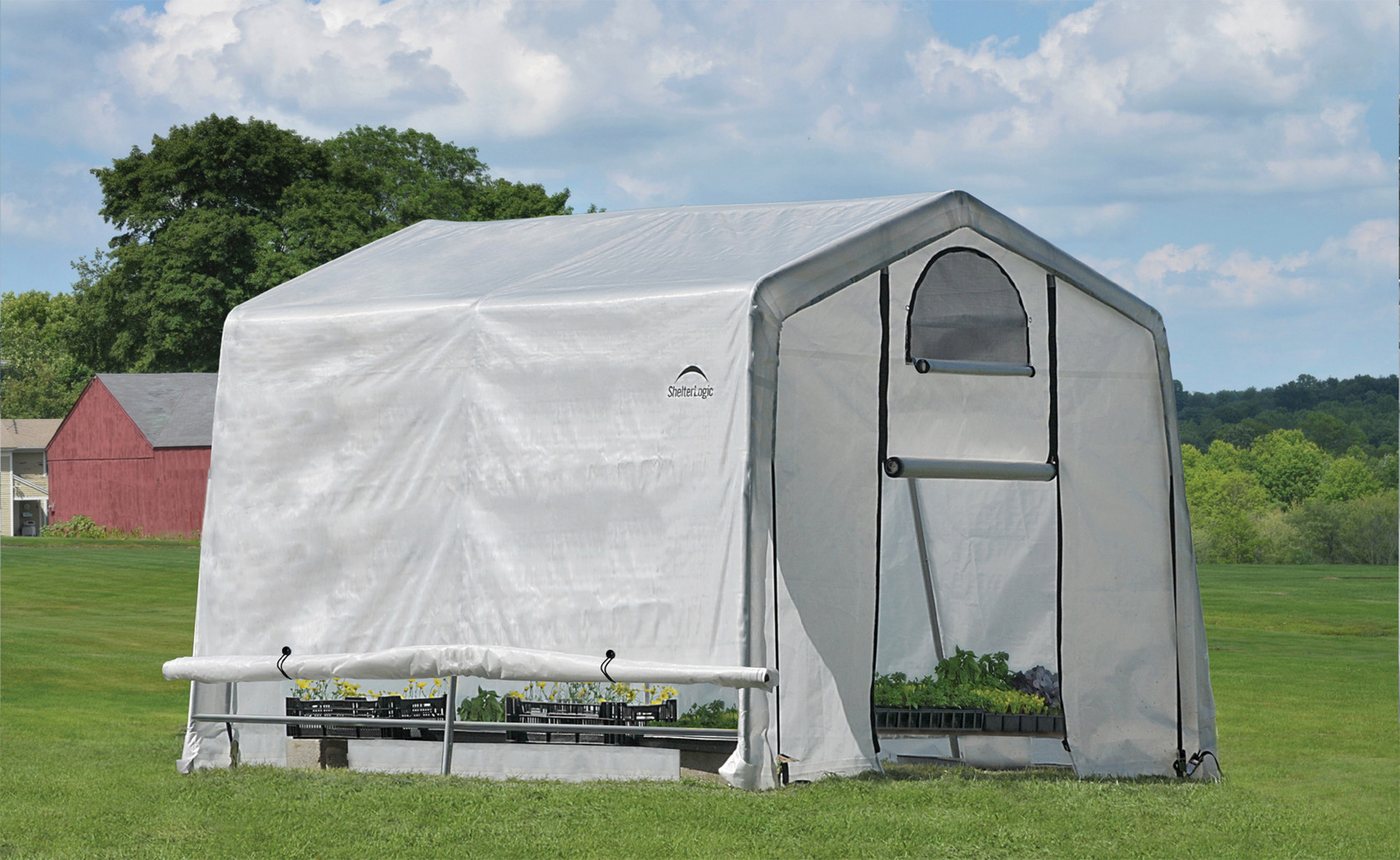Thumbnail - ShelterLogic Foliengewächshaus, BxTxH: 300x300x240 cm