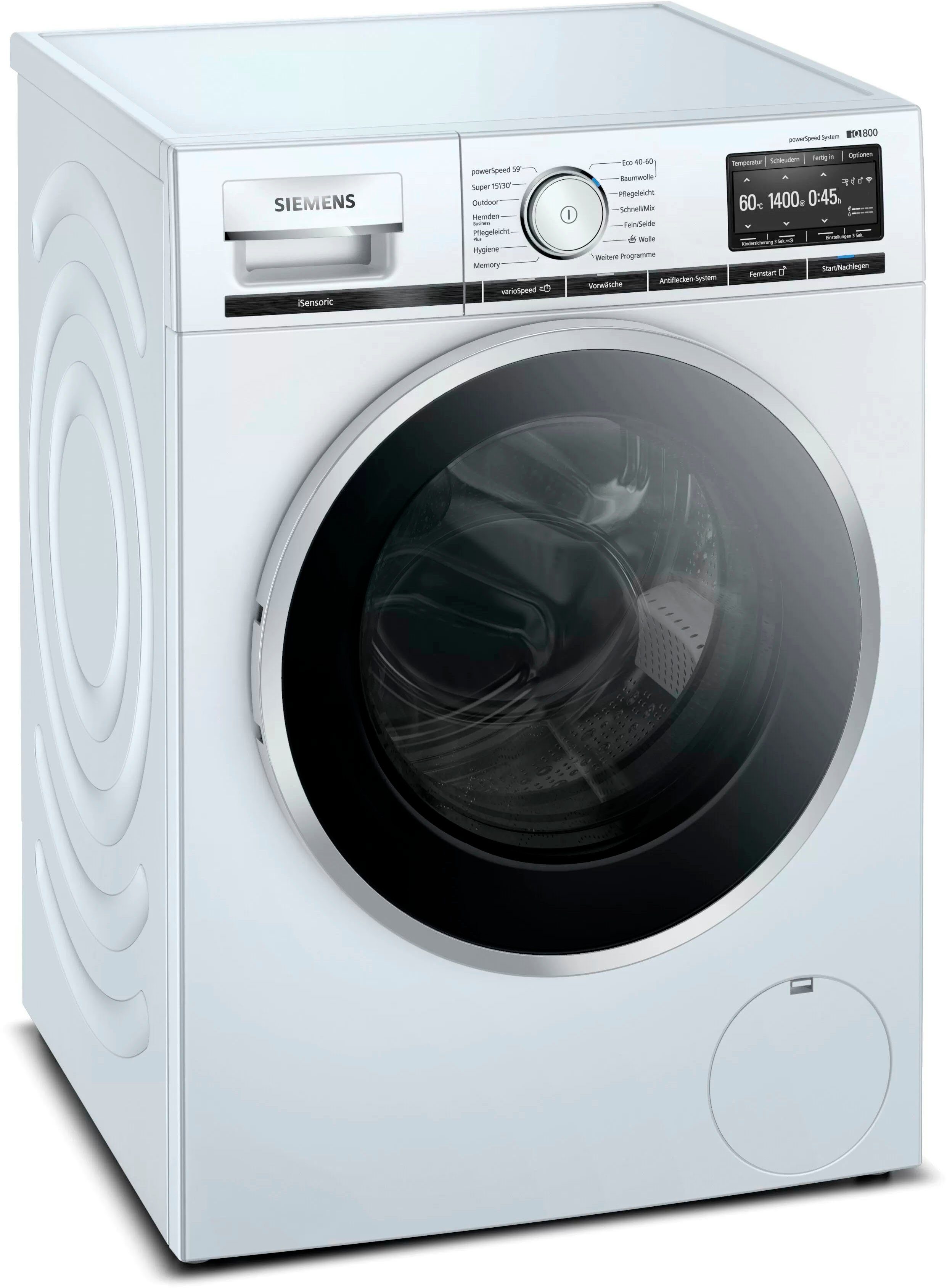 SIEMENS Waschmaschine WM14VG43, 9 kg, 1400 U/min | Frontlader