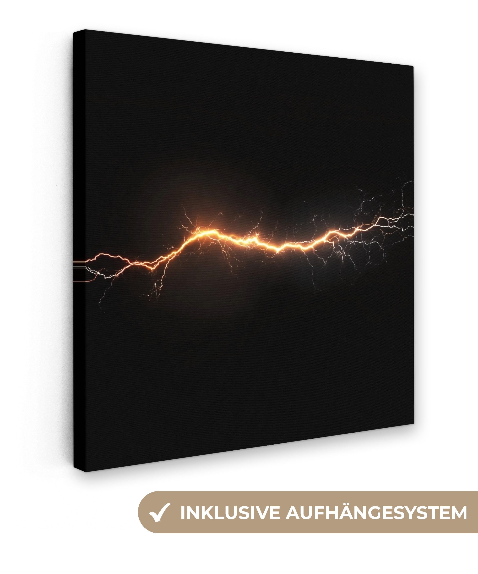 OneMillionCanvasses® Leinwandbild Gaming - Orange - günstig online kaufen