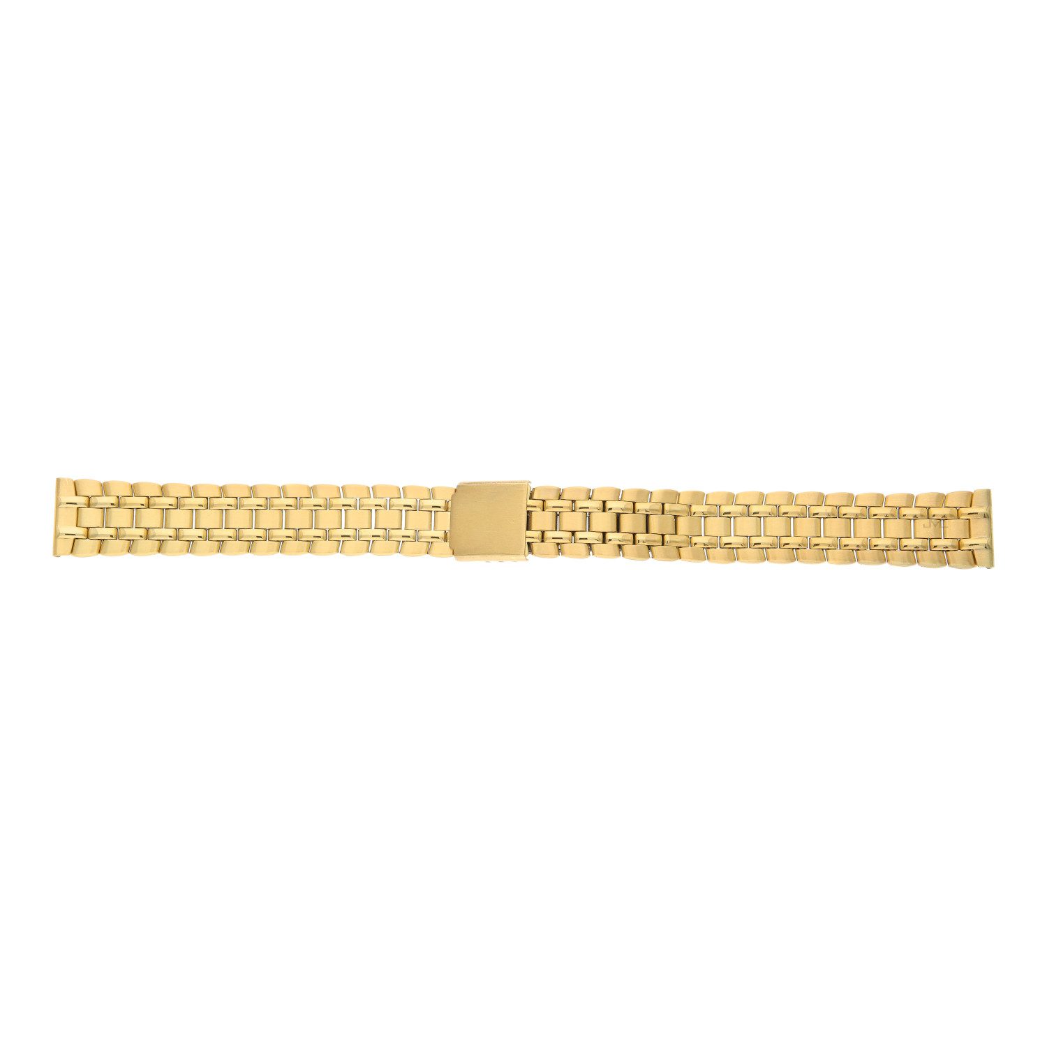 JuwelmaLux Uhrenarmband JuwelmaLux Uhrenband für Damen PVD Beschichtet Gold JL30-10-5089 14 mm