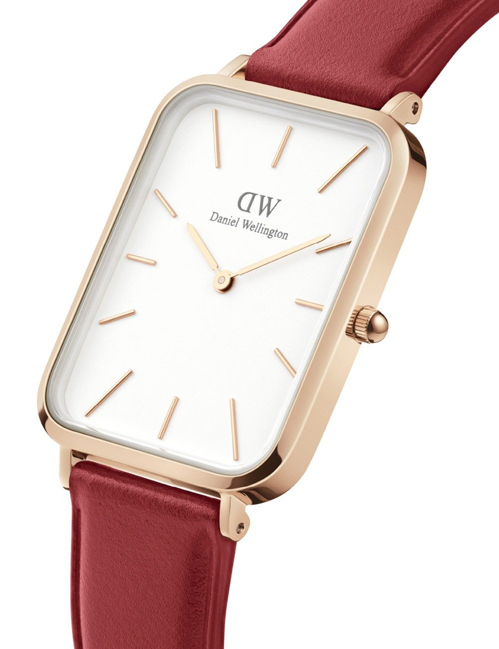 Daniel Wellington Quarzuhr Daniel Wellington DW00100453 Damenuhr Quadro Pressed Suffolk 36mm 3ATM Daniel Wellington DW00100453 Damenuhr Quadro Pressed Suffolk 36mm 3ATM