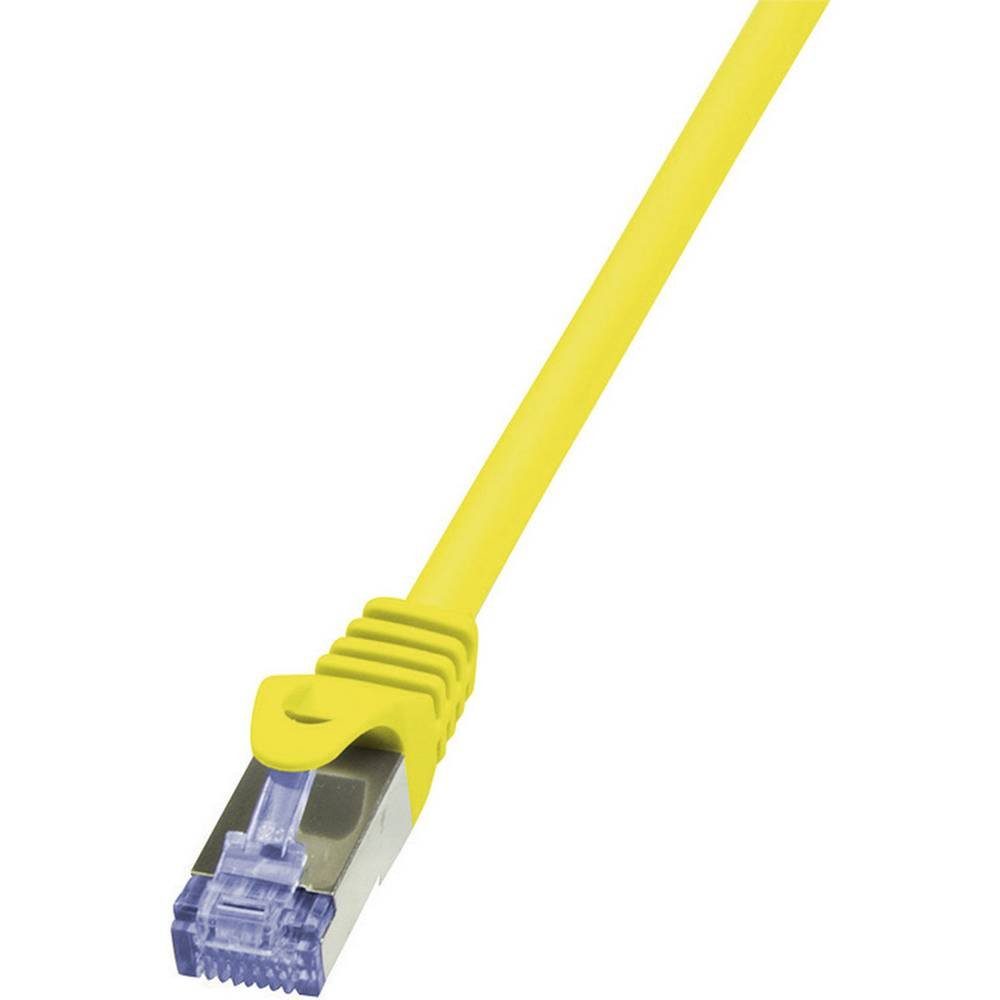 LogiLink Netzwerkkabel CAT 6A S/FTP 3 cm) m (3.00 LAN-Kabel