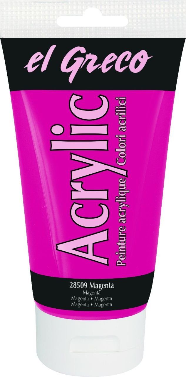 Kreul Acryl-Buntlack Kreul el Greco Acrylic Tube magenta 150 ml