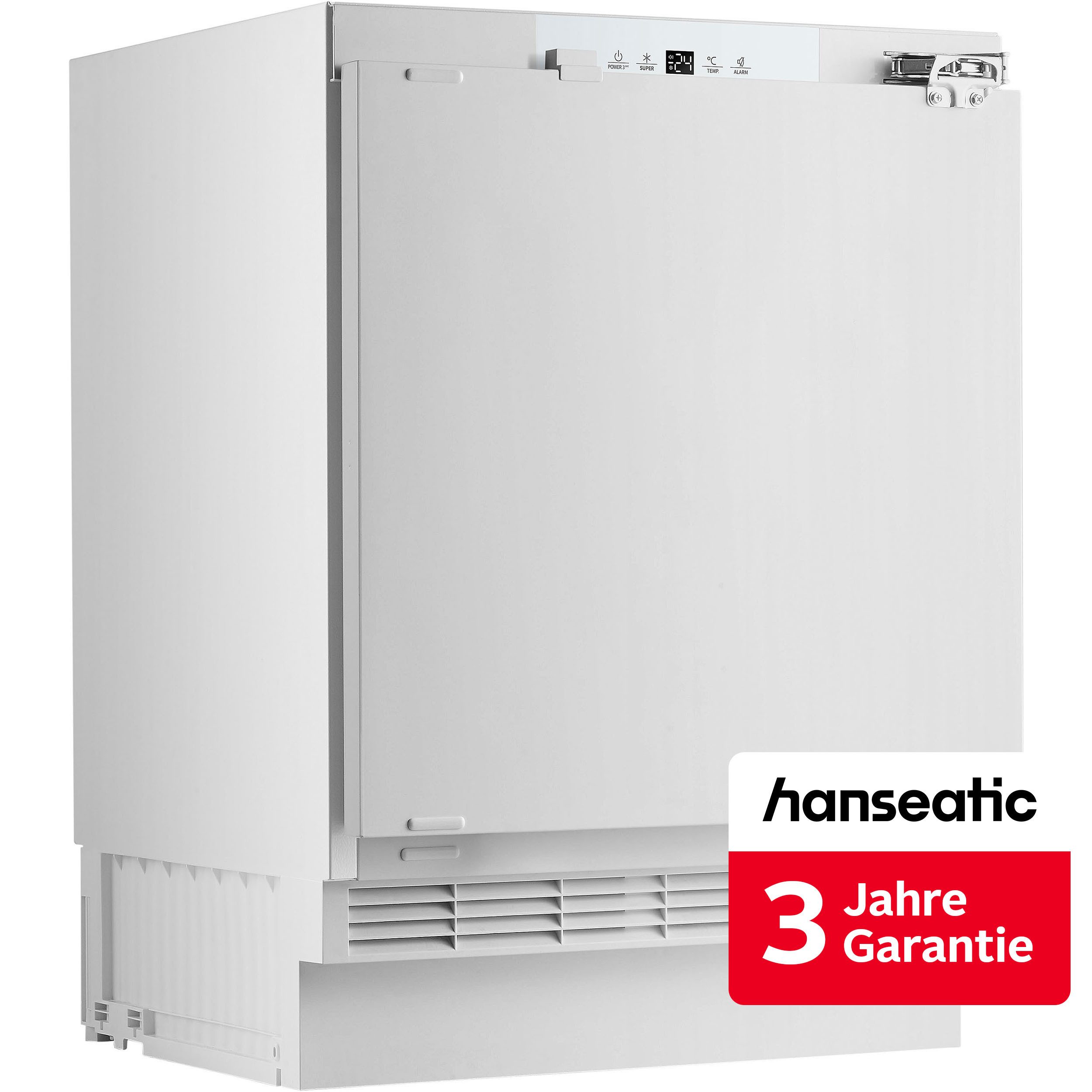 Hanseatic Einbaugefrierschrank HEGS8260E, 81,8 cm hoch, 59,5 cm breit, inkl. 3 Jahre Herstellergarantie