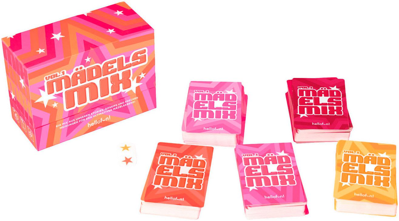hellofun! Spiel MÄDELS MIX Vol.1, Partyspiel