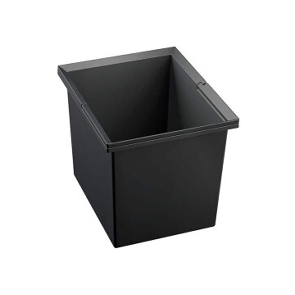 Blanco Mülleimer Abfallsammler SELECT Eimer 30 Liter, Schwarz, Kunststoff