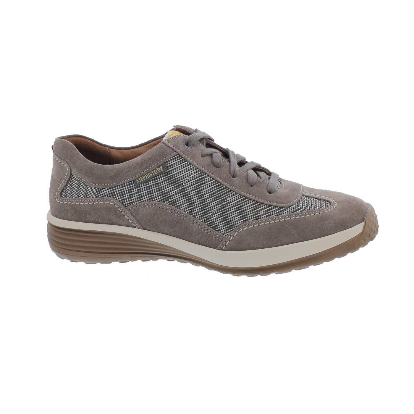 Mephisto Mephisto Steve Air Sneaker, Velsport 3660, Veloursleder / Mesh, Warm Schnürschuh