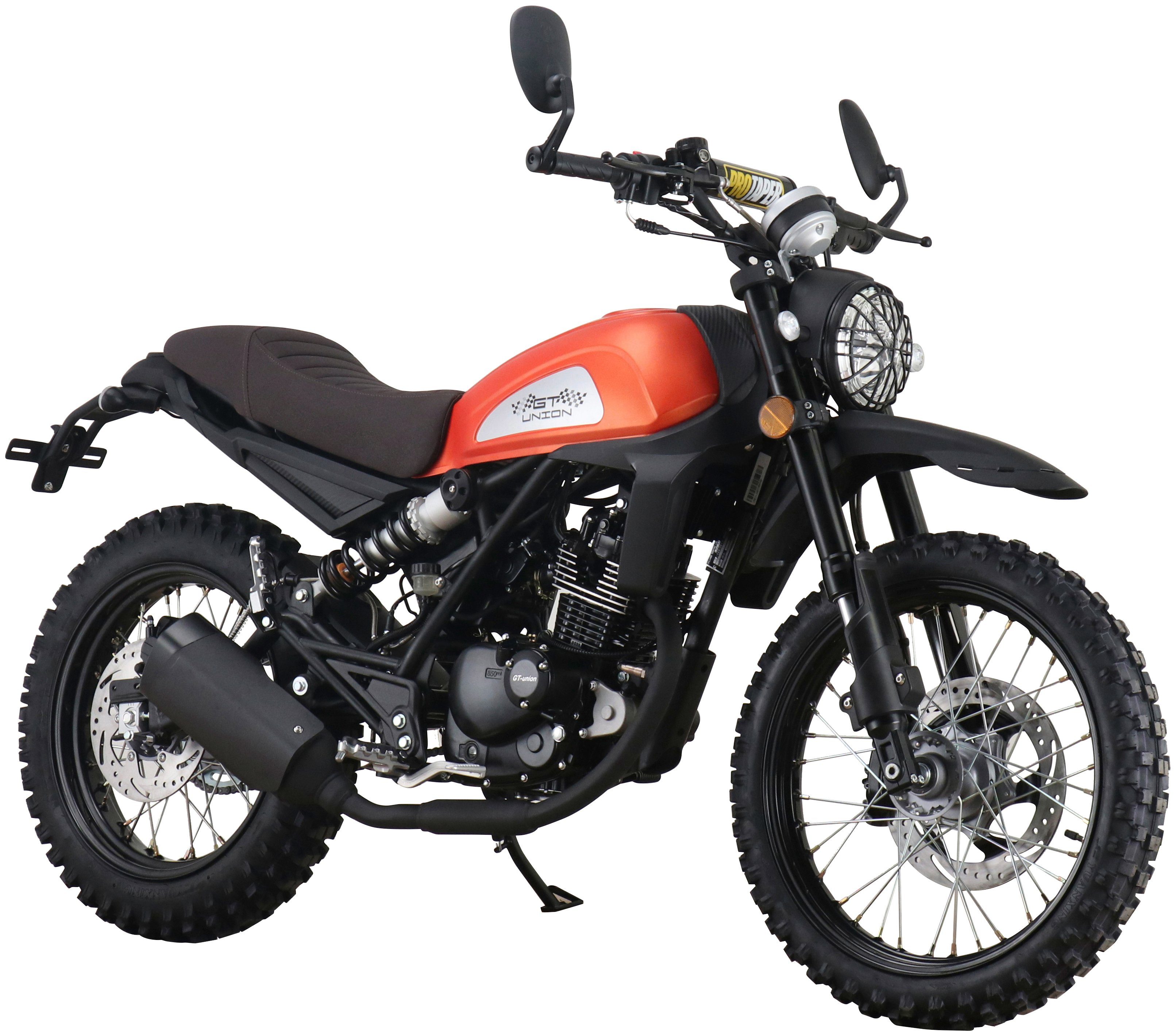 GT UNION Motorrad »Dakar 125«, 125 ccm, 95 km/h, Euro 5, orange online  kaufen | OTTO