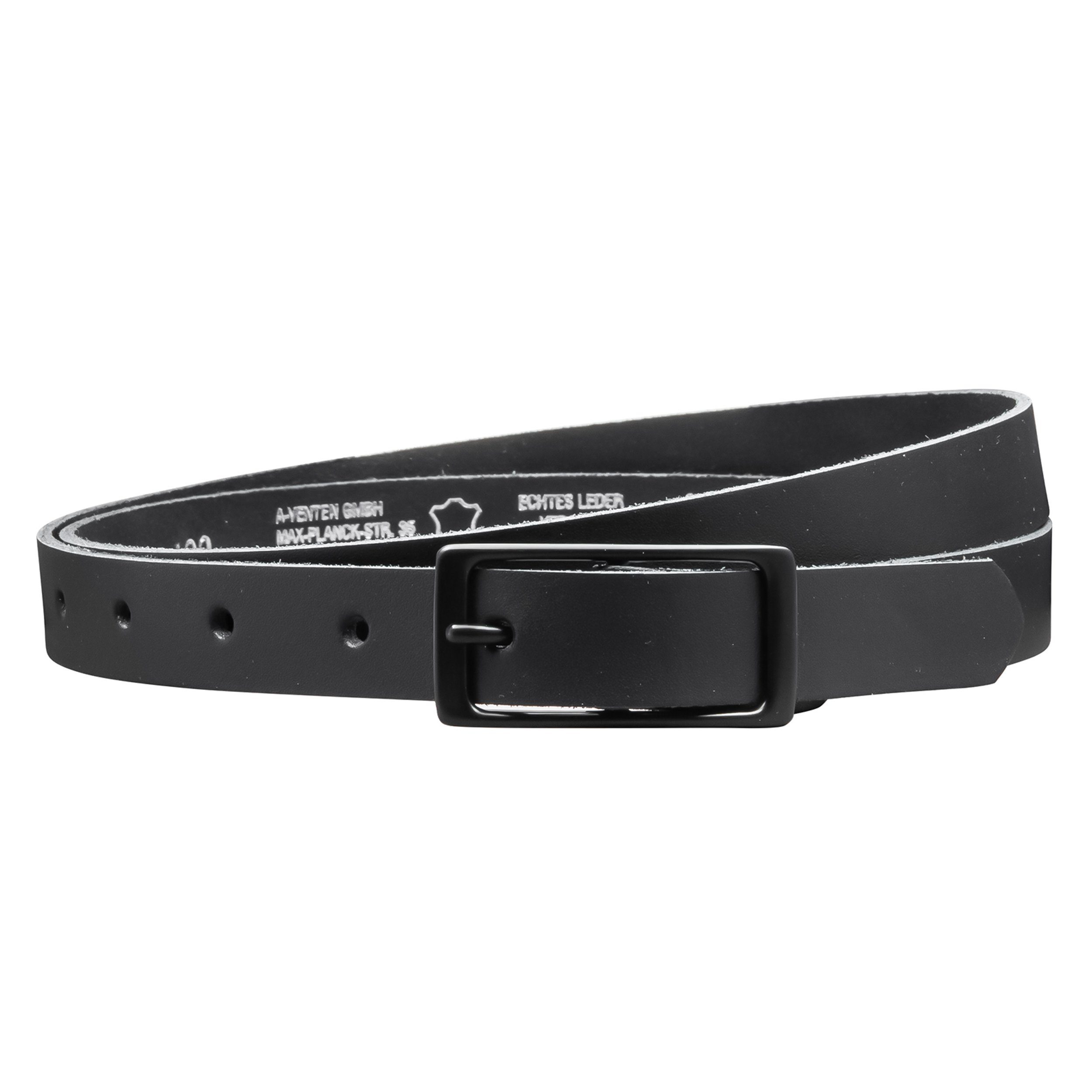 COLOGNEBELT Ledergürtel OM13-SL-Schwarz MADE IN GERMANY, günstig online kaufen