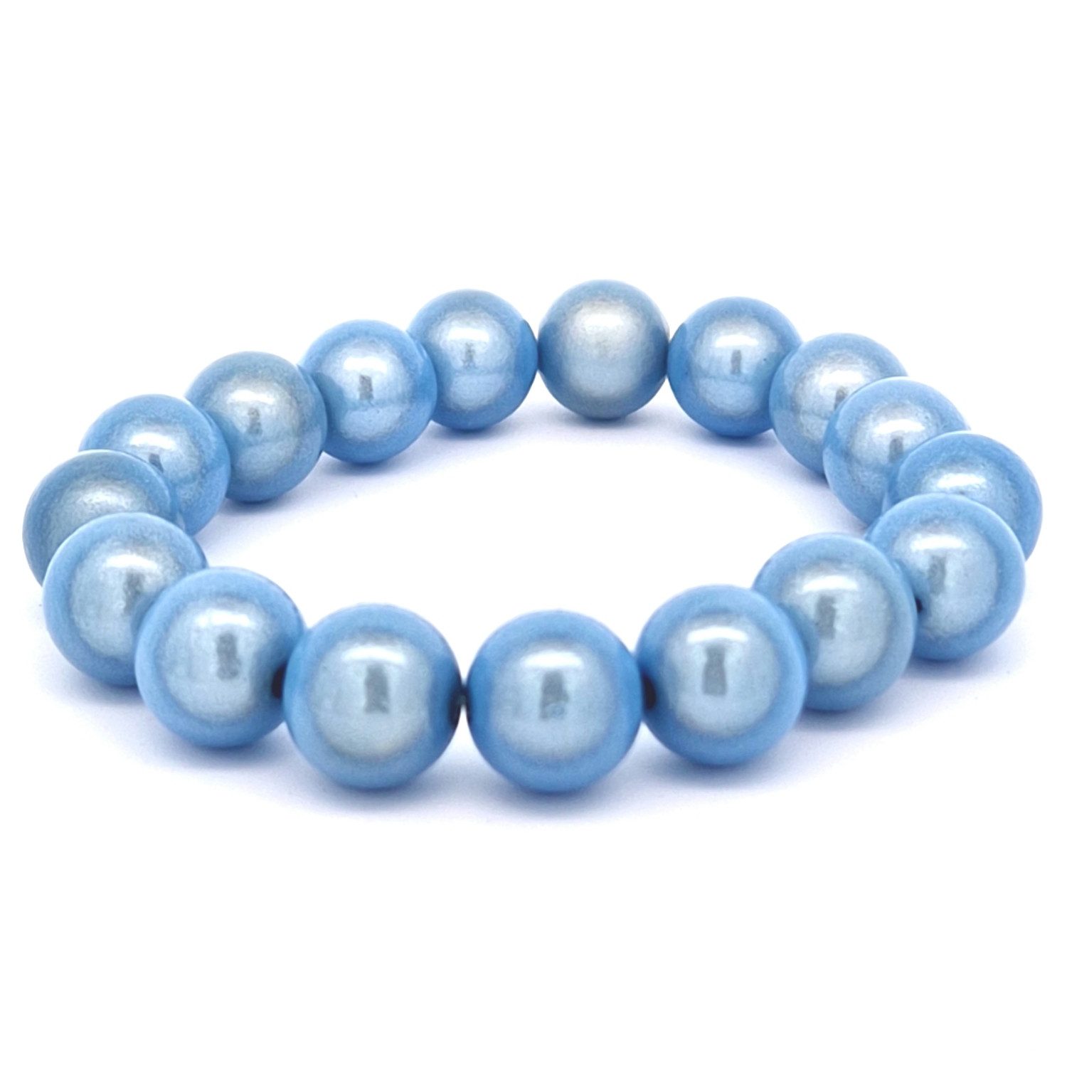 Impala Perlenarmband Armband Perlenarmband Wonder aus 12mm Perlen, verschiedene Farben