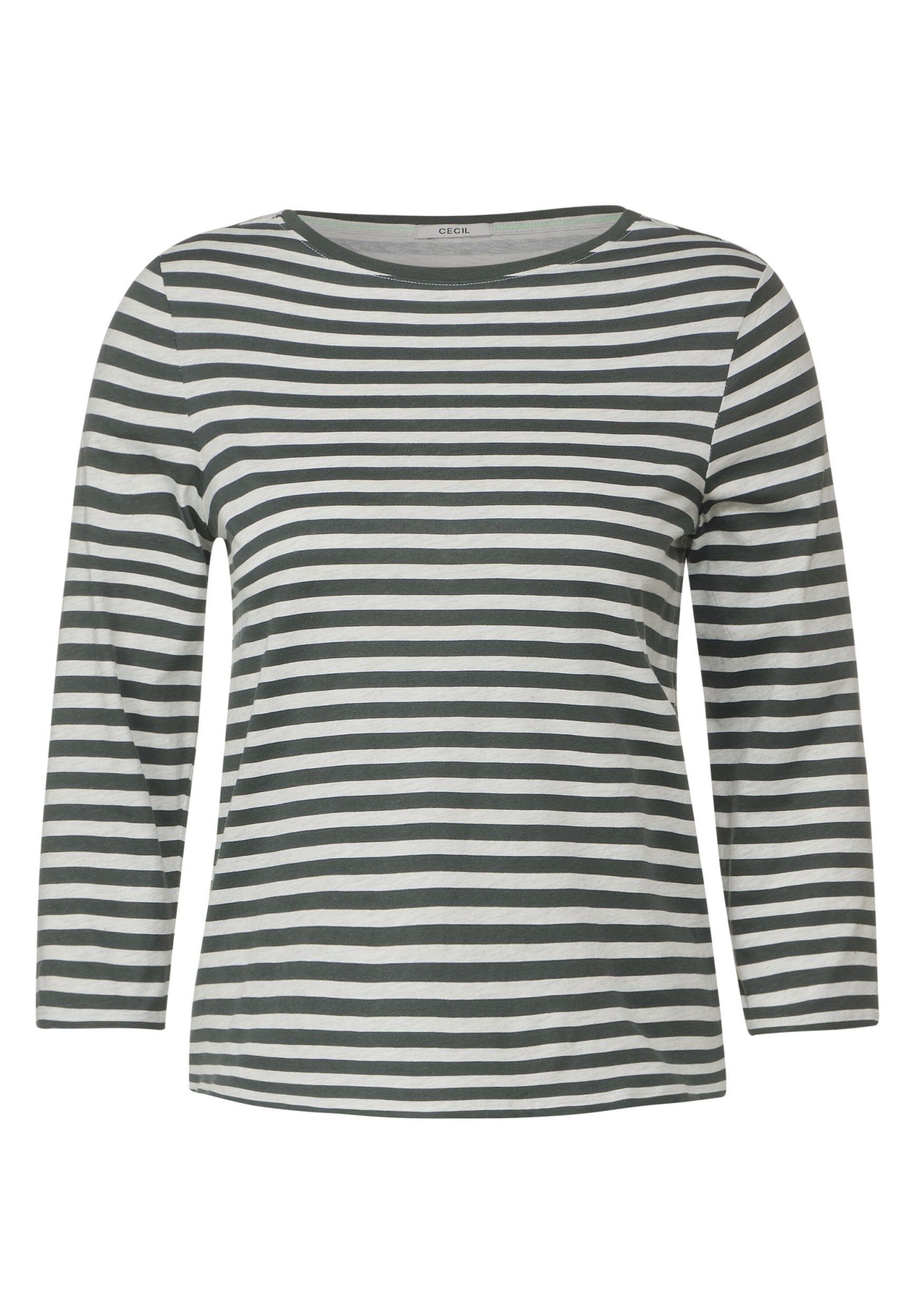 mit Cecil U-Boot-Ausschnitt 3/4-Arm-Shirt