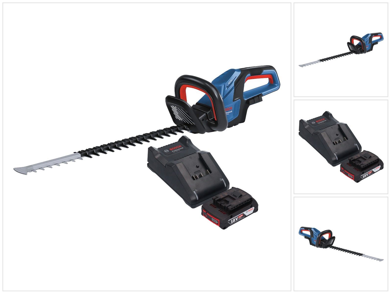 Bosch Professional Akku-Heckenschere GHE 18V-60 Professional Heckenschere 18 V 60 cm Brushless 06008C9000