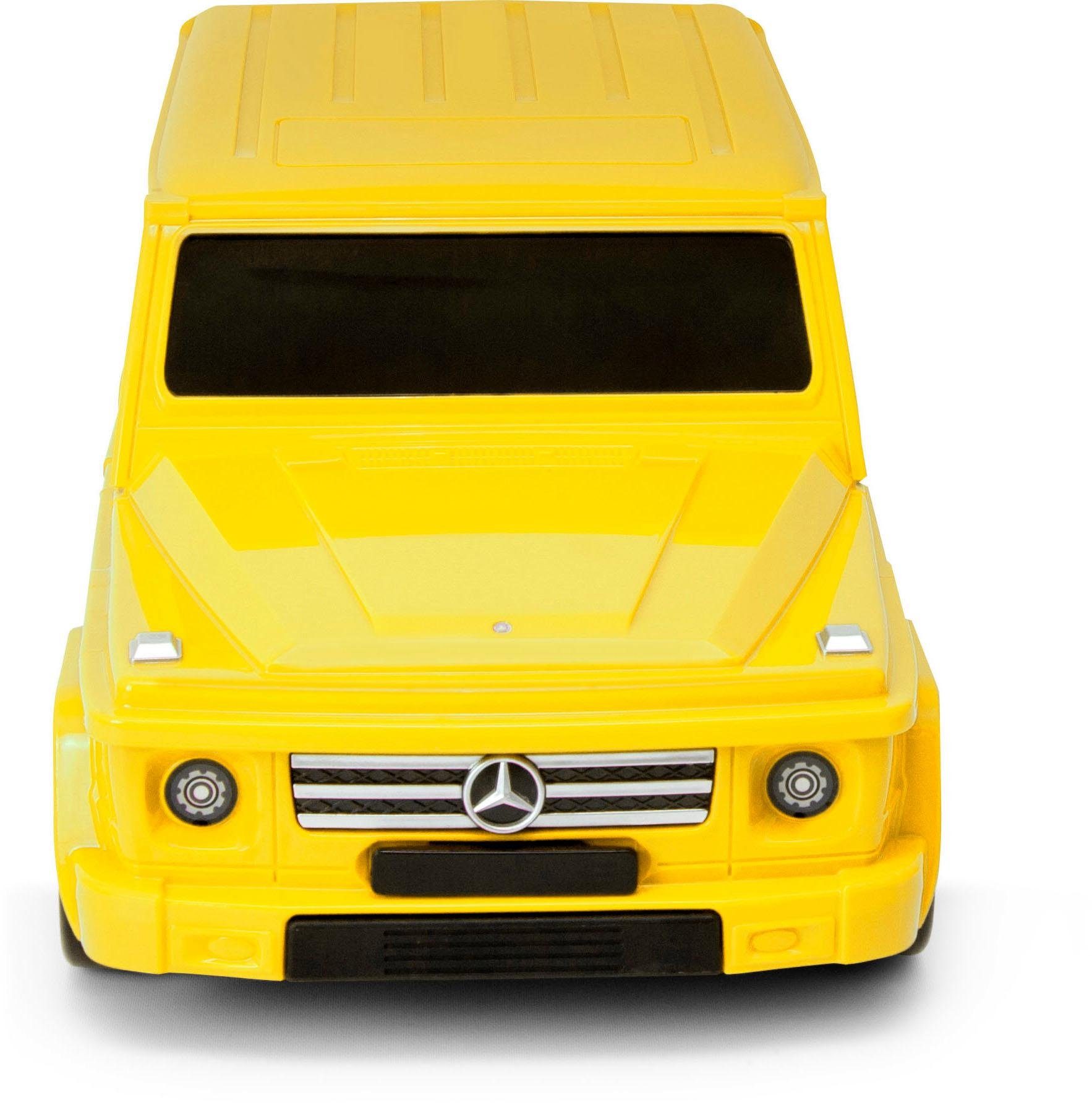 Rollen gelb Mercedes-Benz Hartschalen-Trolley G63, 4 Packenger