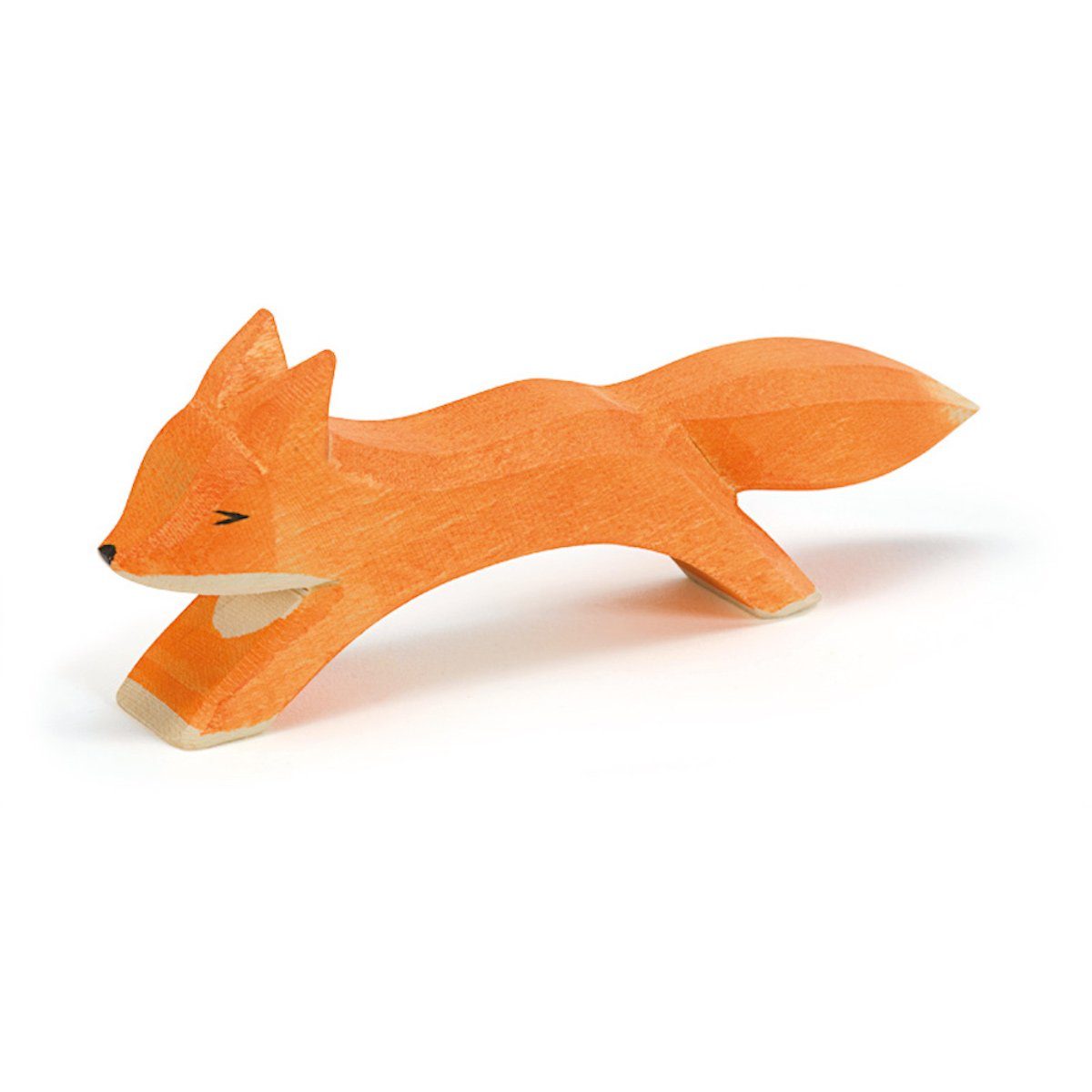 Ostheimer Spielfigur Fuchs groß laufend Holztier Spieltier, (1-tlg), Made in Germany